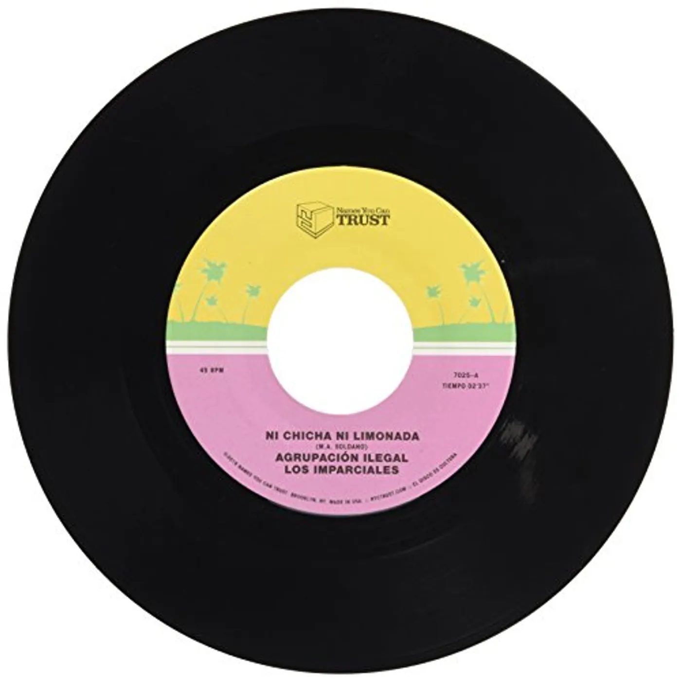 Agrupacion Ilegal Los Imparciales Ni chicha ni limonada Vinyl Record