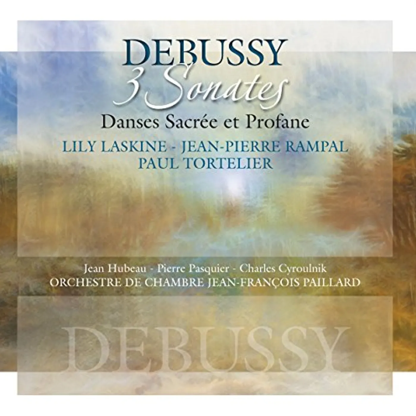 Claude Debussy 3 SONATES: DANCES SACREE ET PROFANE Vinyl Record