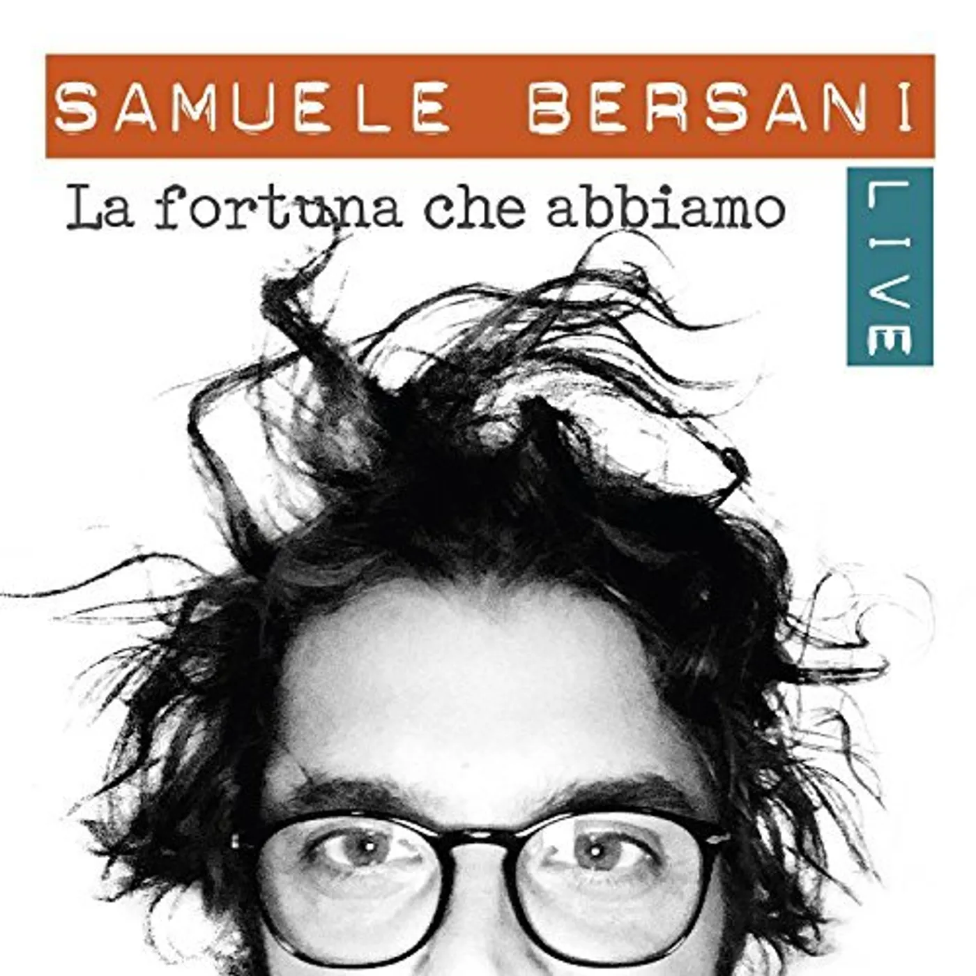 Samuele Bersani LA FORTUNA CHE ABBIAMO: LIVE Vinyl Record