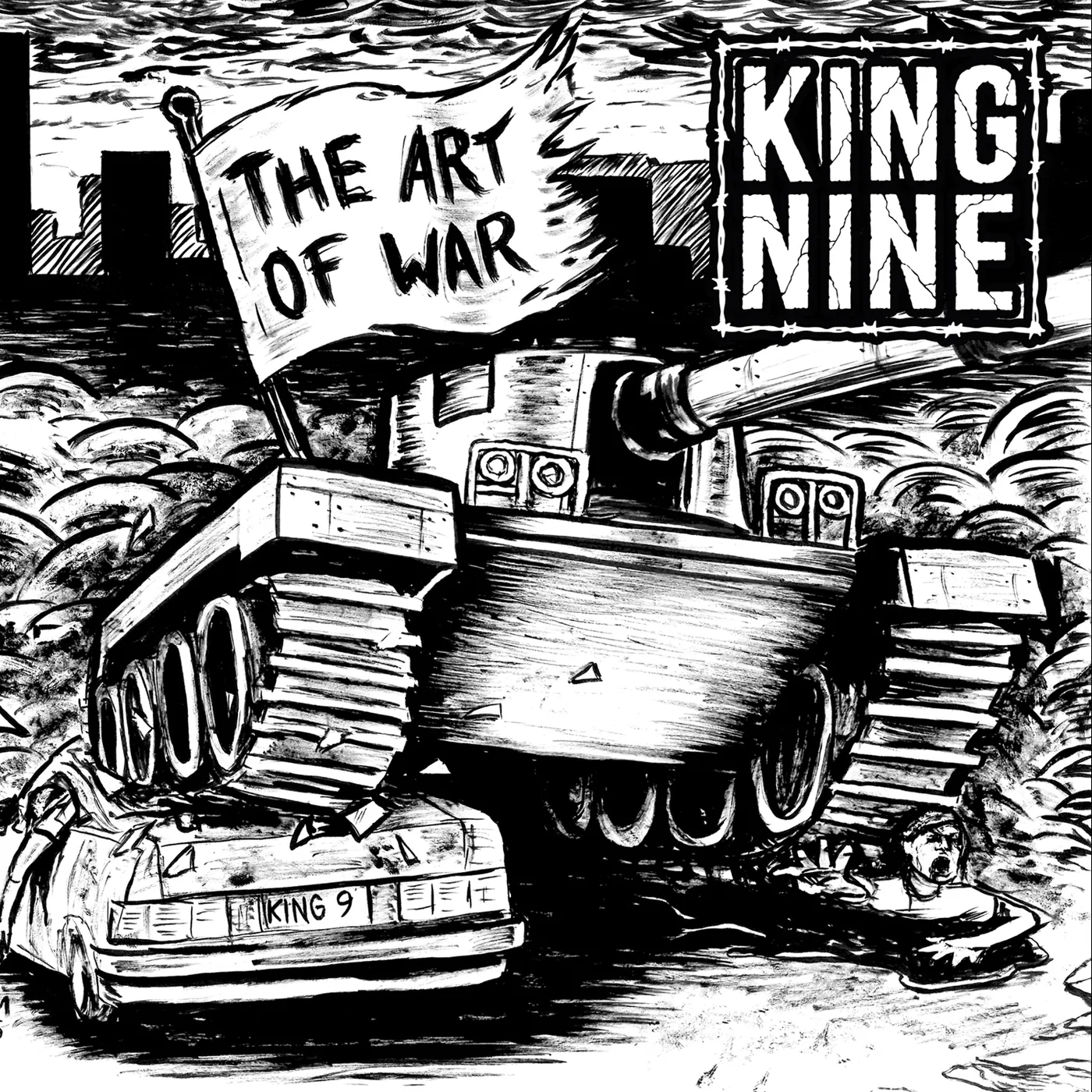 King Nine ART OF WAR Vinyl Record