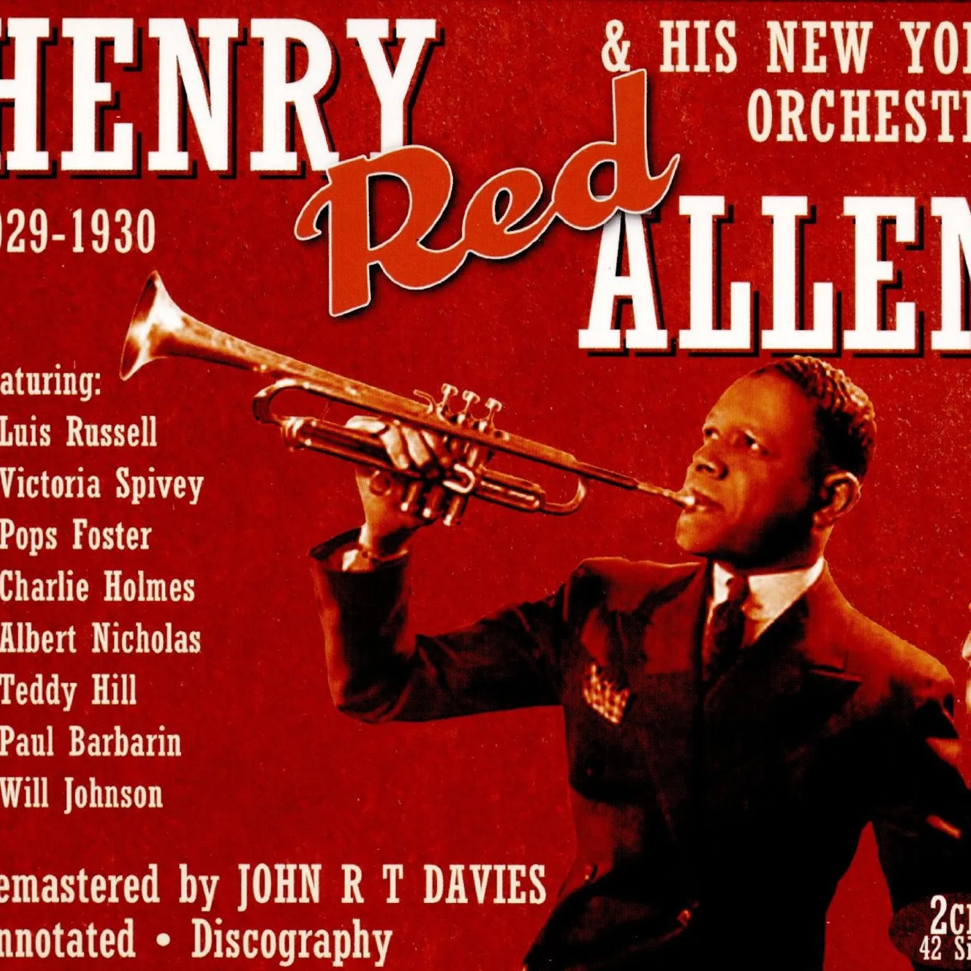Henry "Red" Allen HIS NEW YORK ORCHESTRA 1929-30 CD