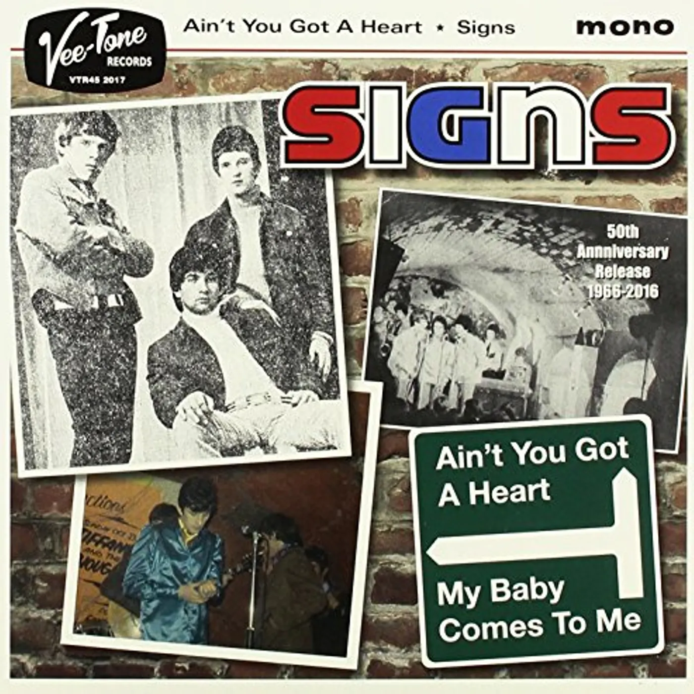 Signs AIN'T YOU GOT A HEART / MY BABY COMES TO ME Vinyl Record