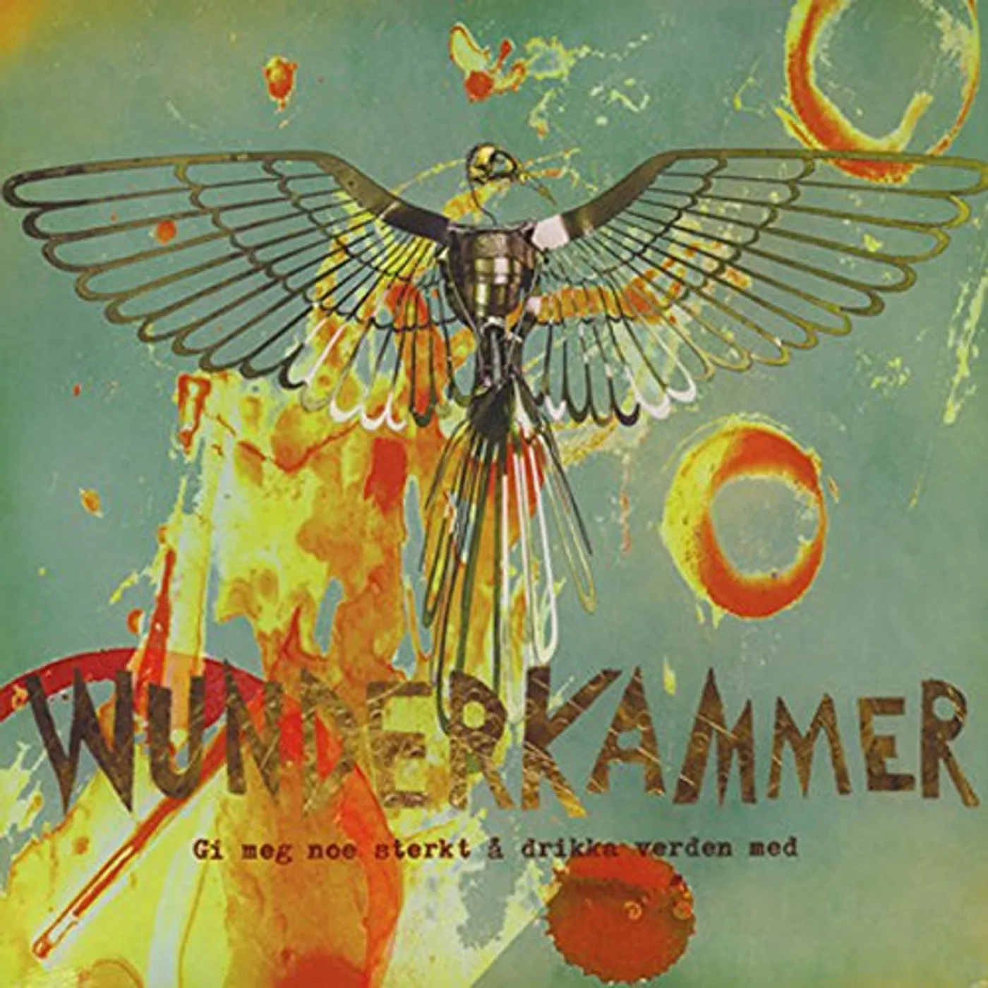 Wunderkammer GI MEG NOE STERKT A DRIKKE VERDEN MED CD