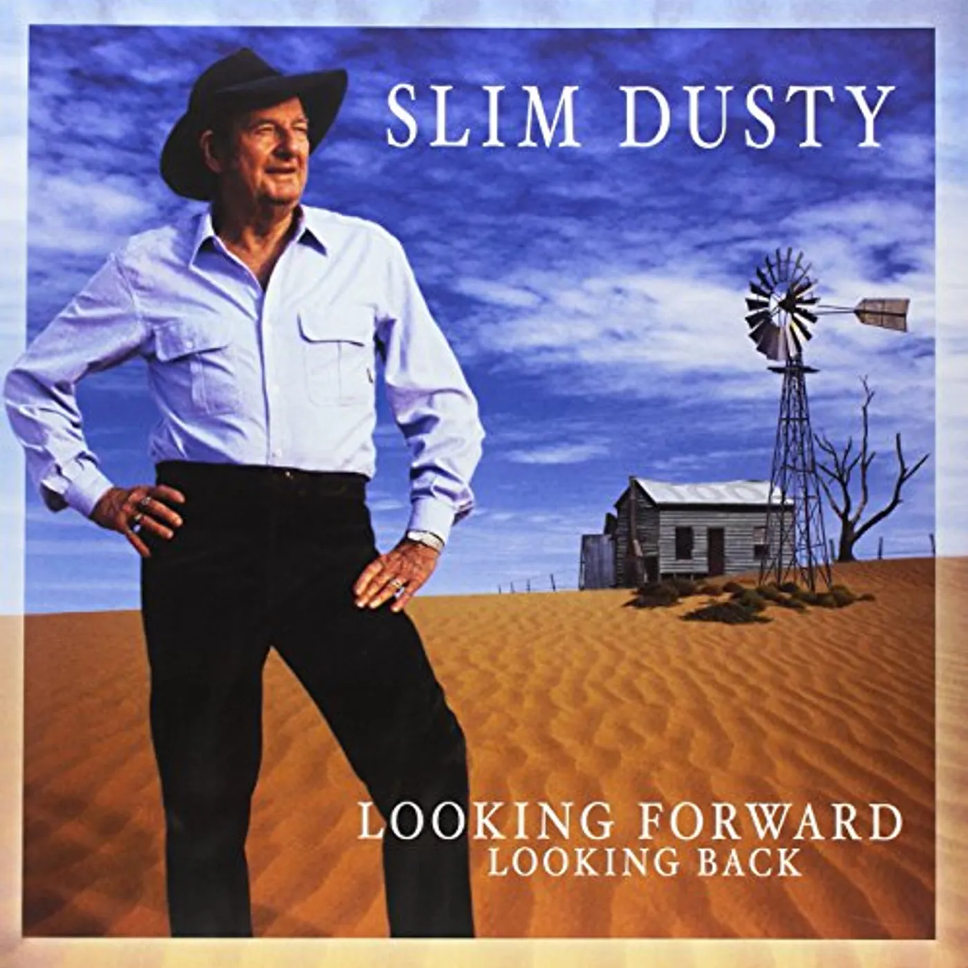 Slim Dusty Looking Forward Looking Back Vinyl Record