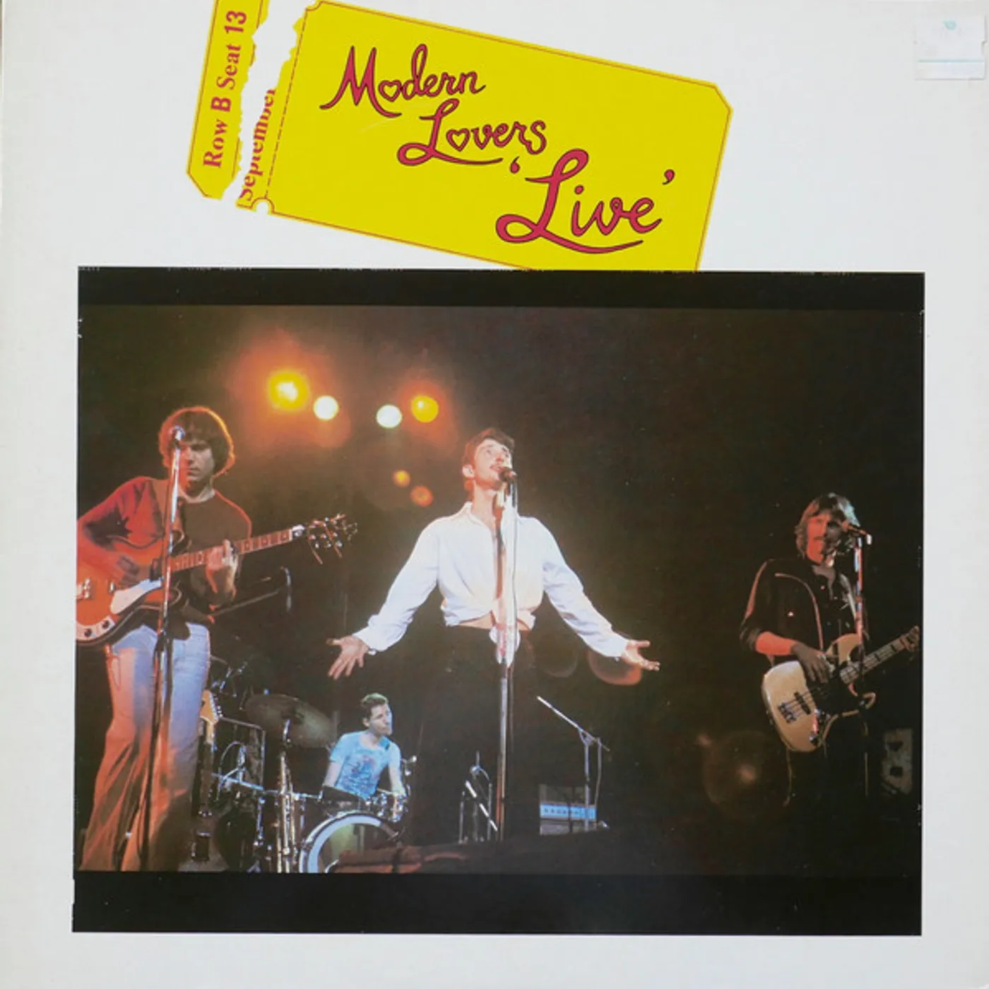 The Modern Lovers Live Vinyl Record