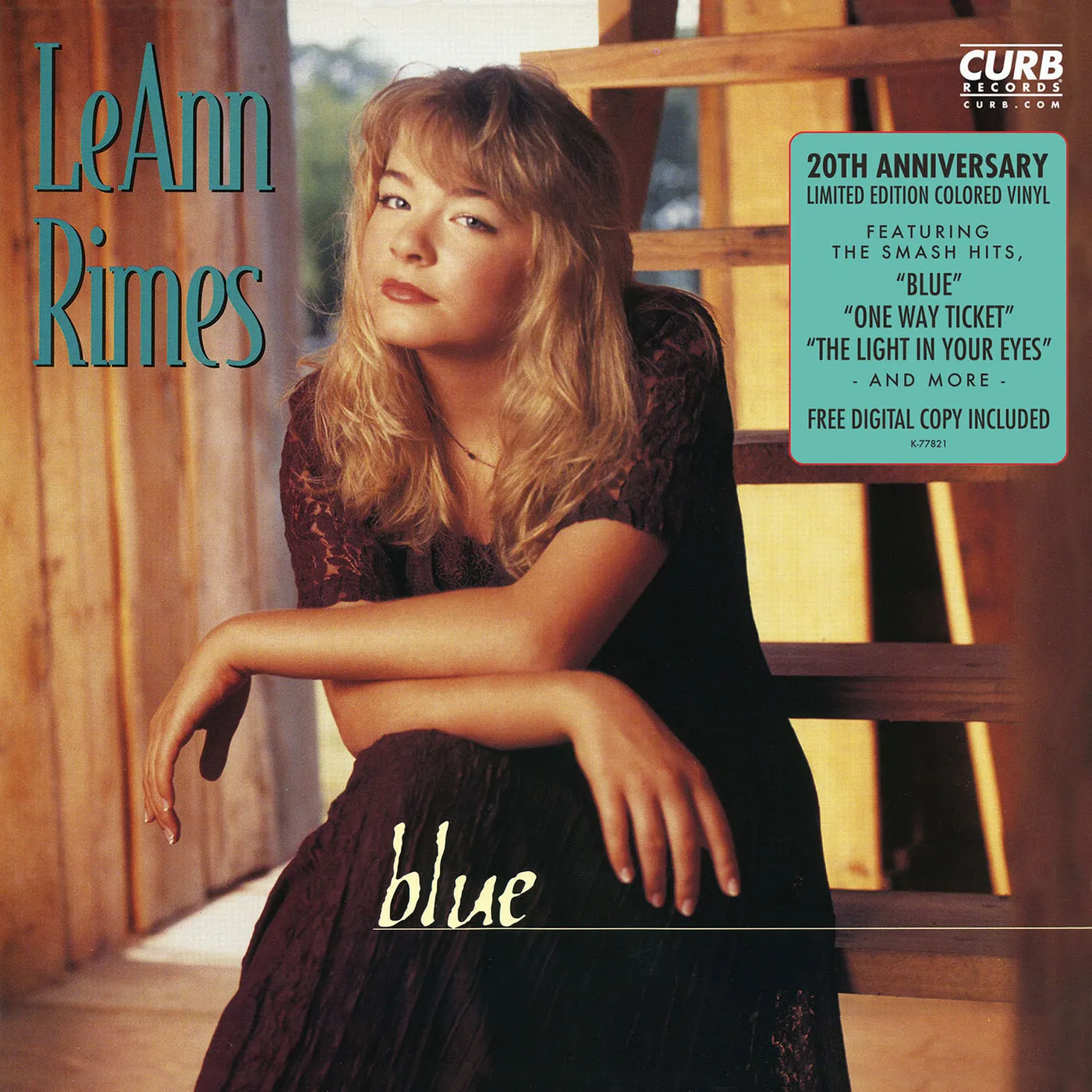 LeAnn Rimes BLUE: 20TH ANNIVERSARY EDITION Vinyl Record