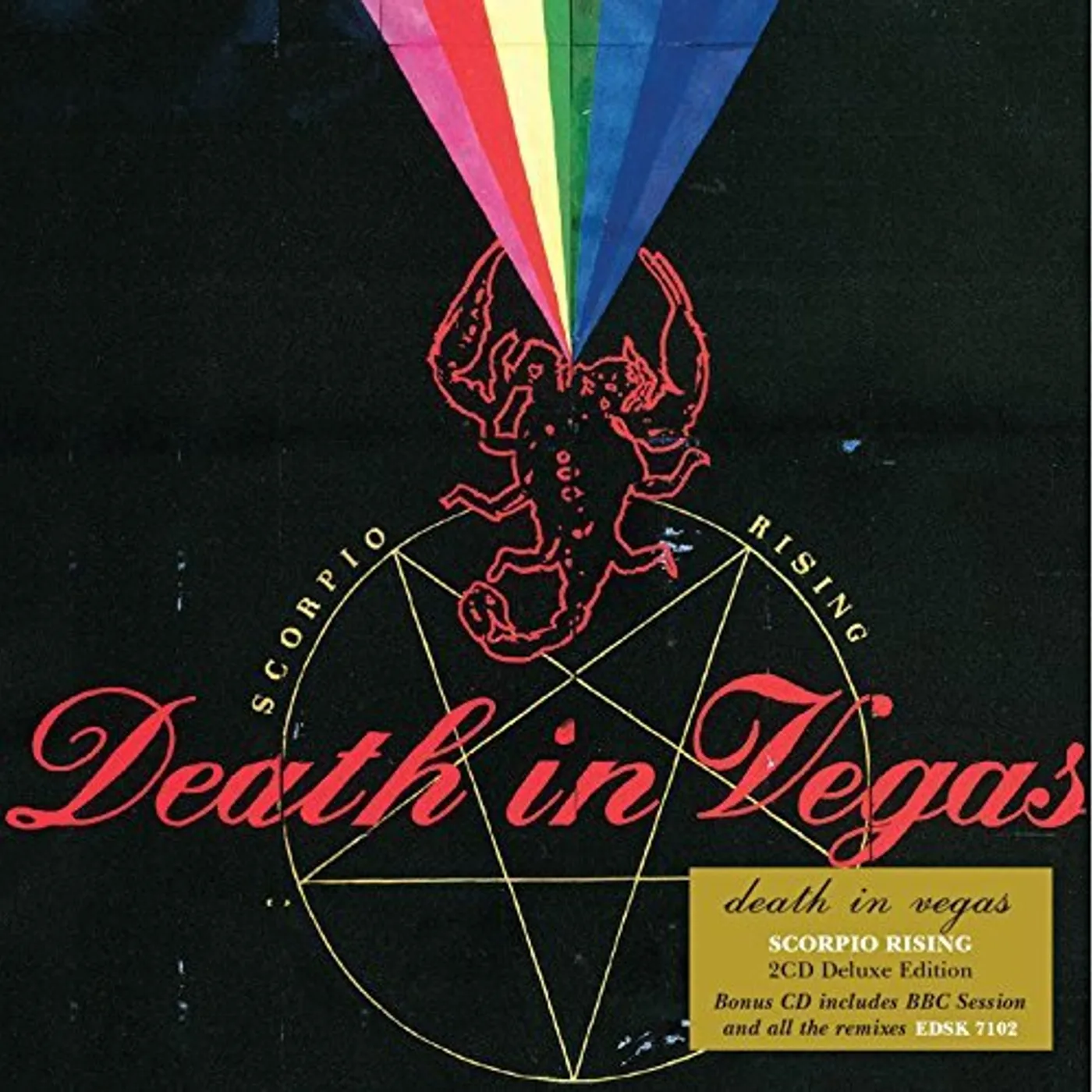 Death In Vegas SCORPIO RISING CD