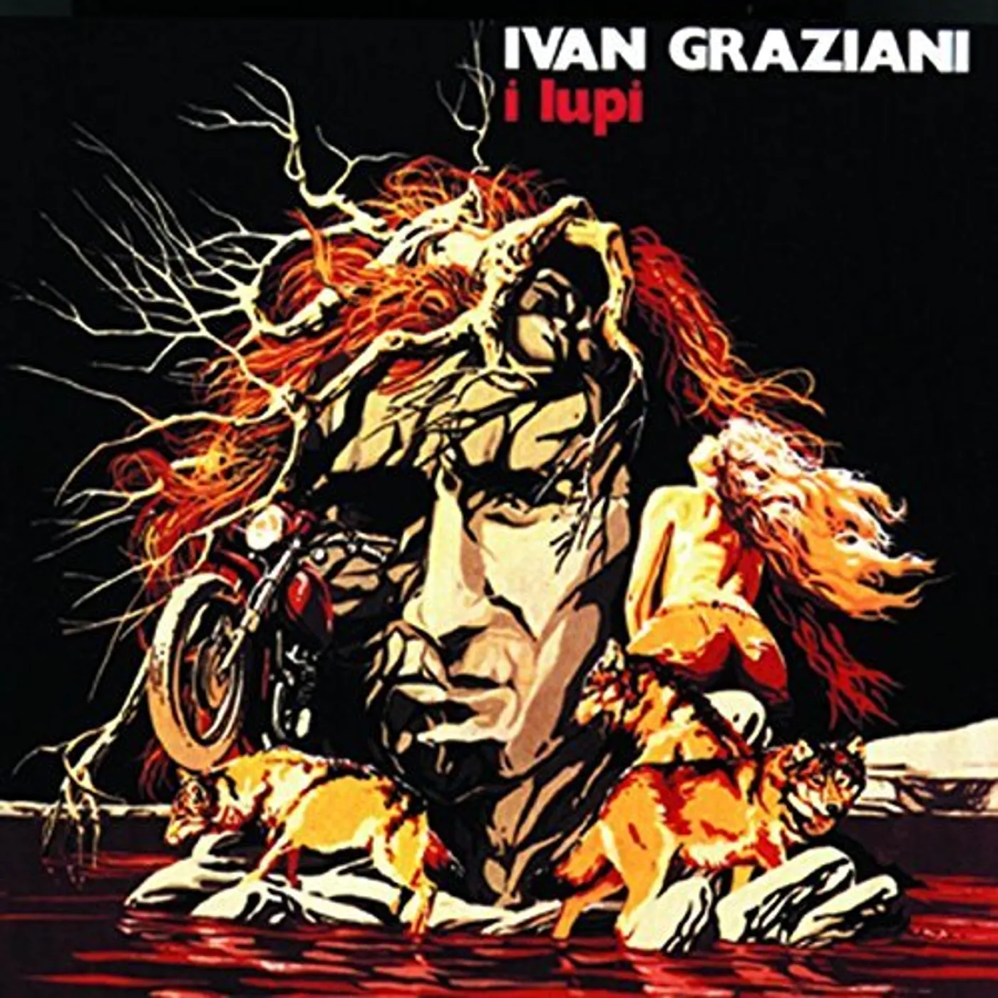 Ivan Graziani I Lupi Vinyl Record