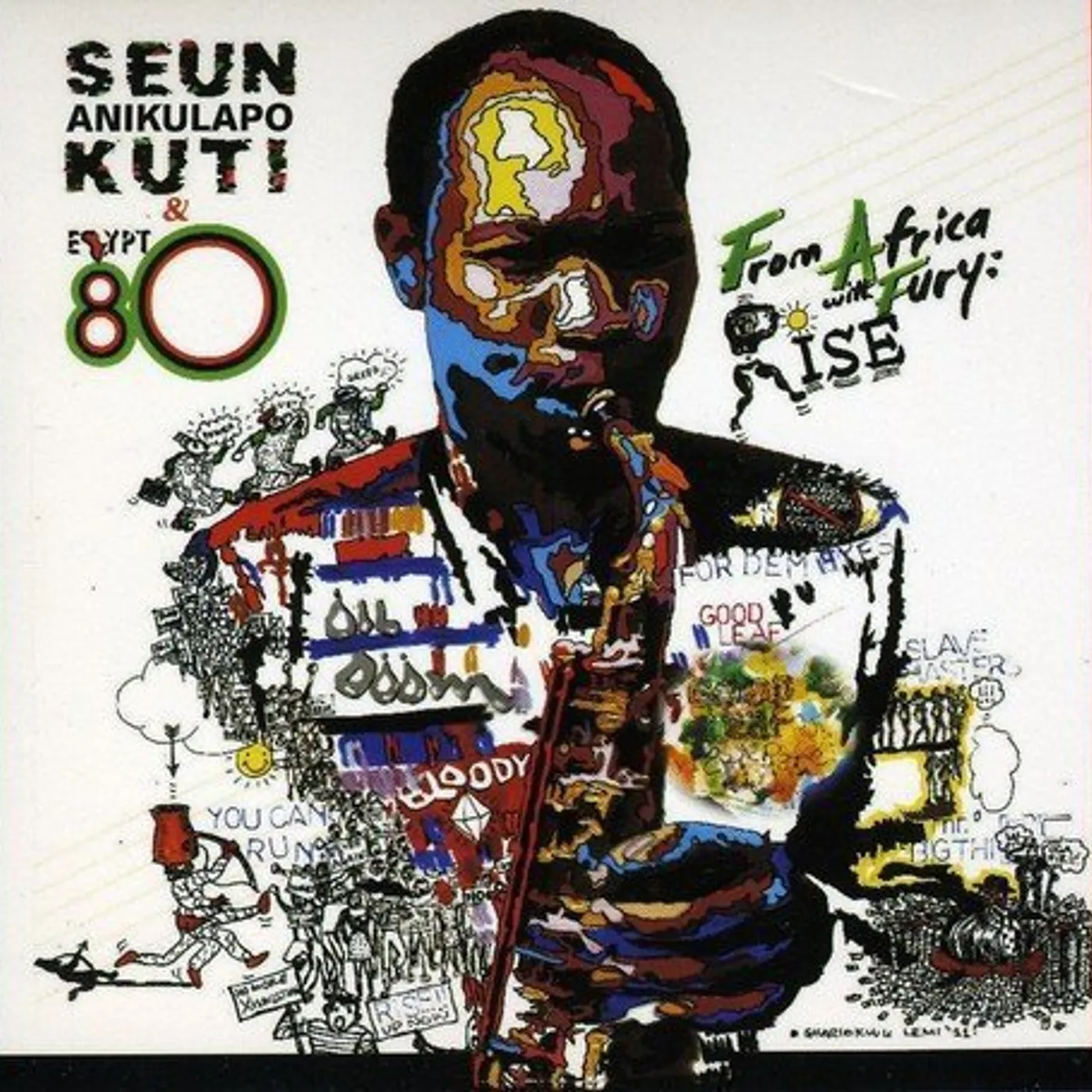 Seun Kuti & Egypt 80 From Africa With Fury: Rise Vinyl Record