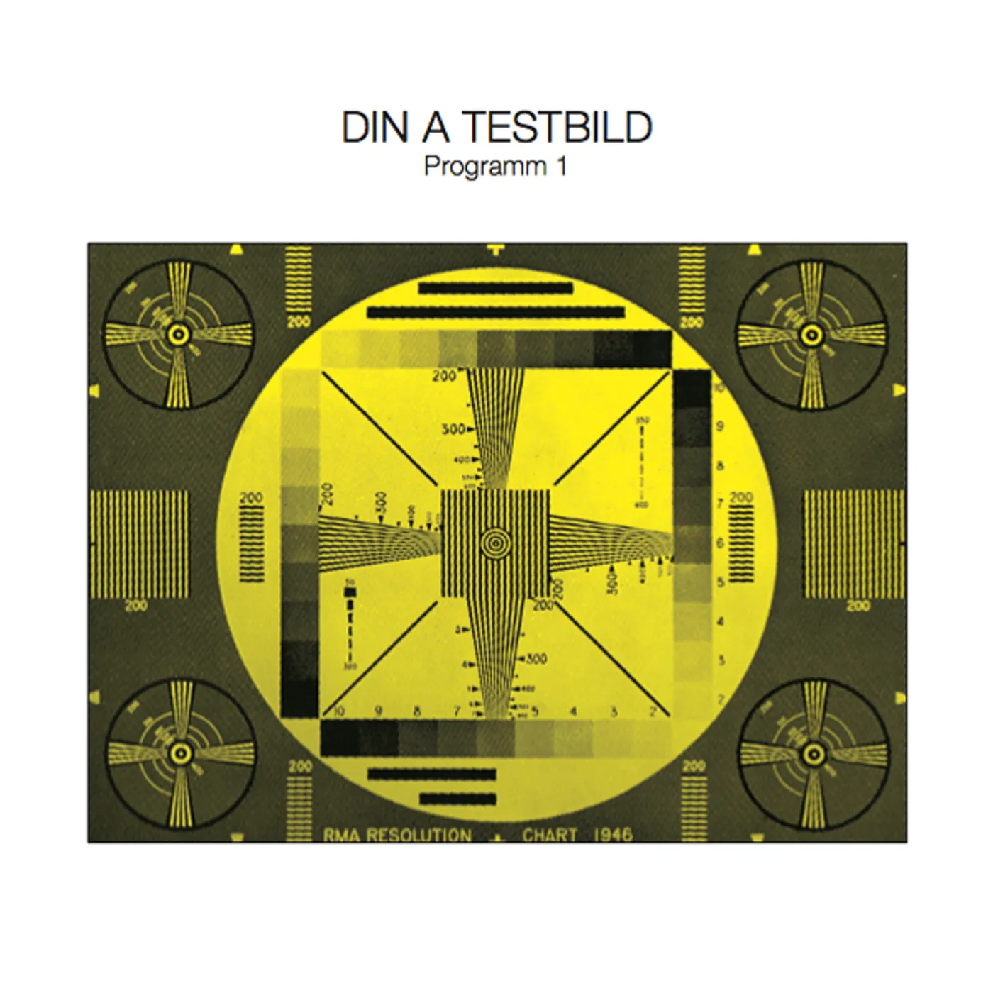 Din A Testbild Programm 1 Vinyl Record