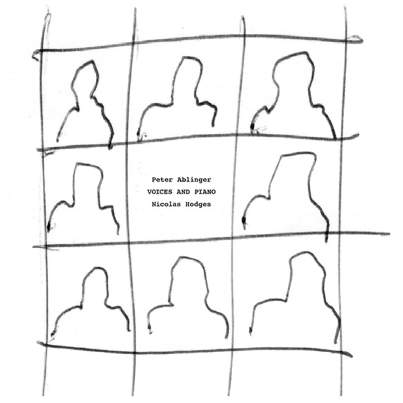 Peter Ablinger VOICES AND PIANO Vinyl Record