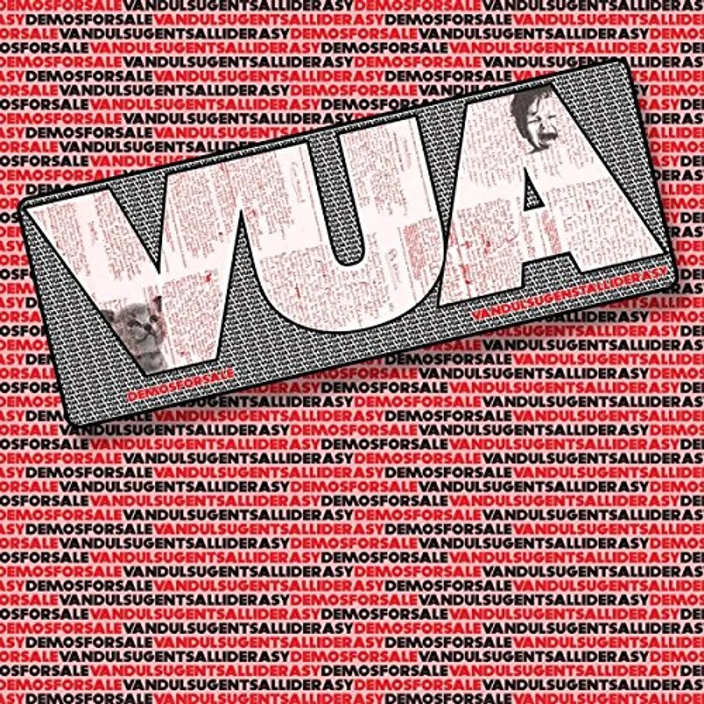 Chuck Mosley and the Vua DEMOS FOR SALE CD