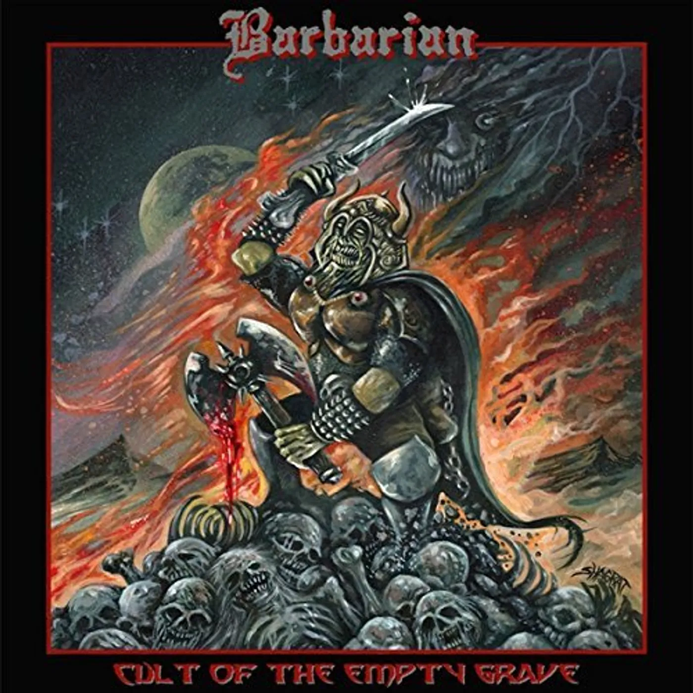 Barbarian Cult of the Empty Grave Vinyl Record