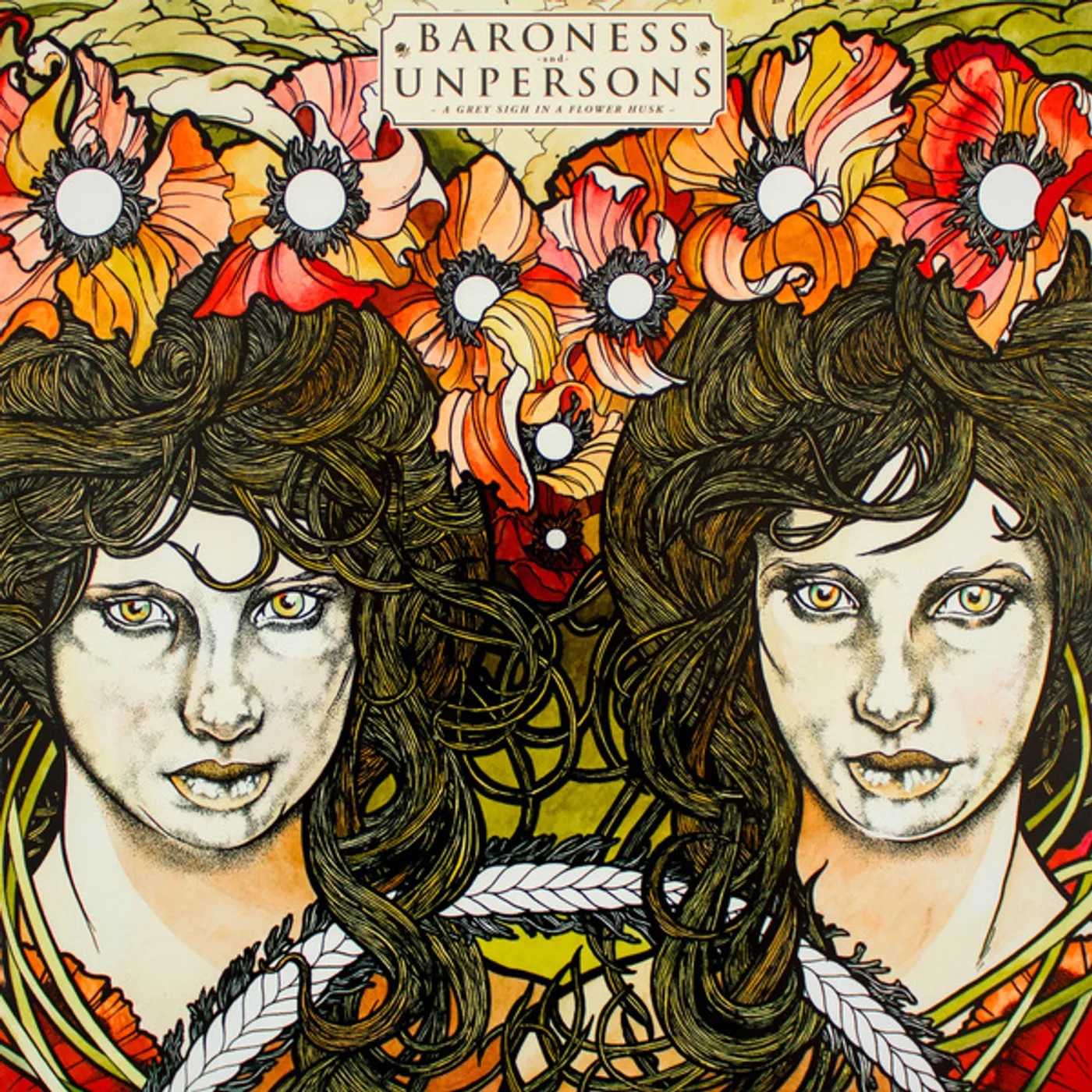 BARONESS / UNPERSONS GREY SIGH IN A FLOWER HUSK Vinyl Record