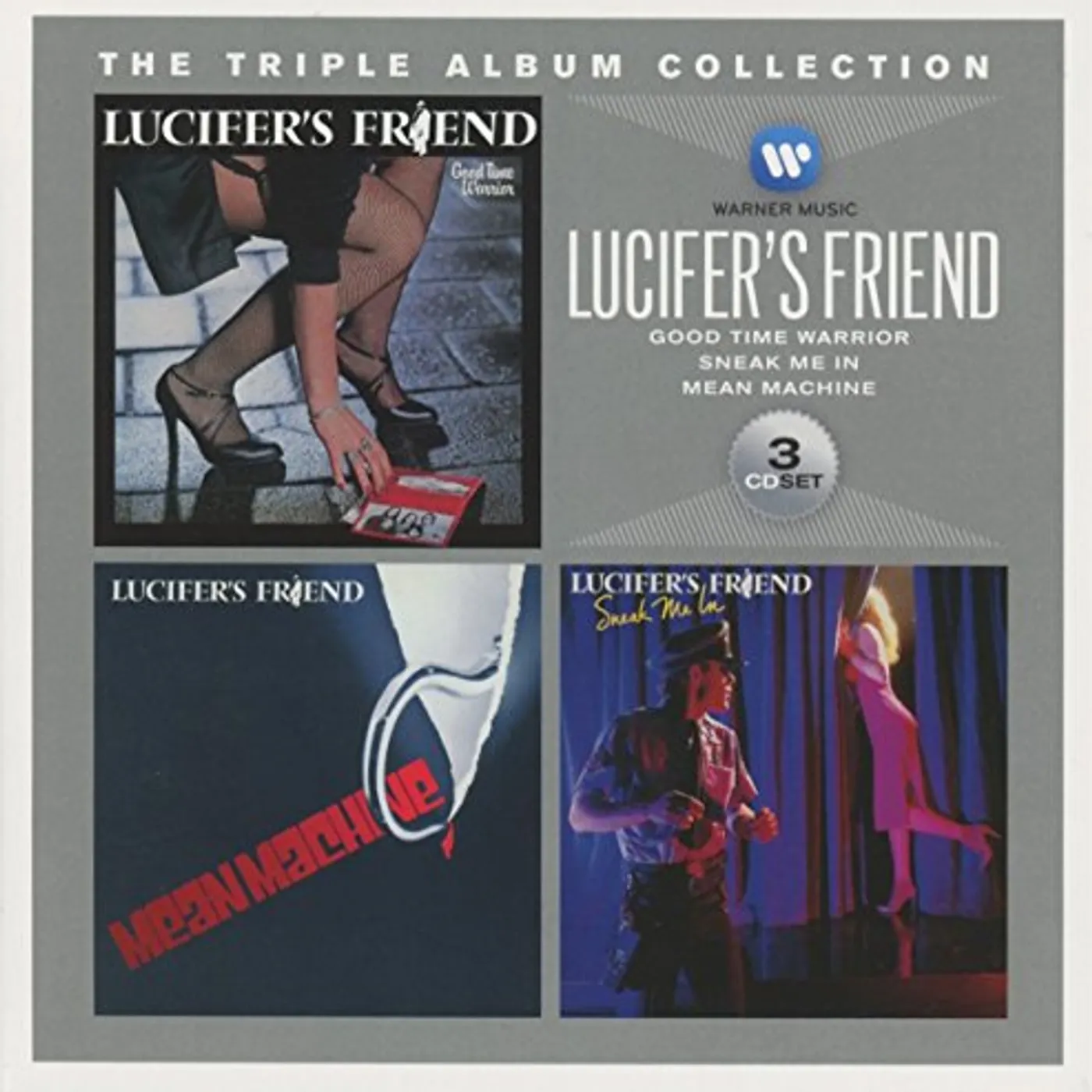 Lucifer's Friend TRIPLE ALBUM COLLECTION CD