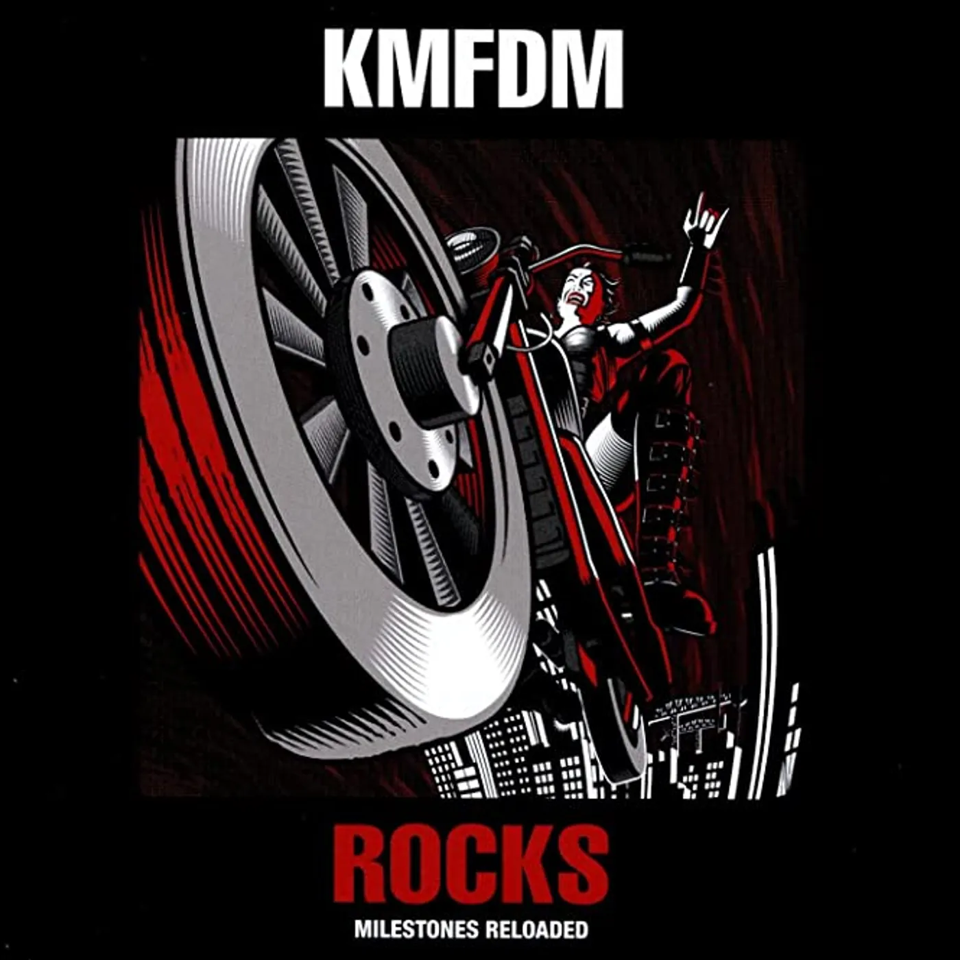 KMFDM ROCKS - MILESTONES RELOADED Vinyl Record - UK Release