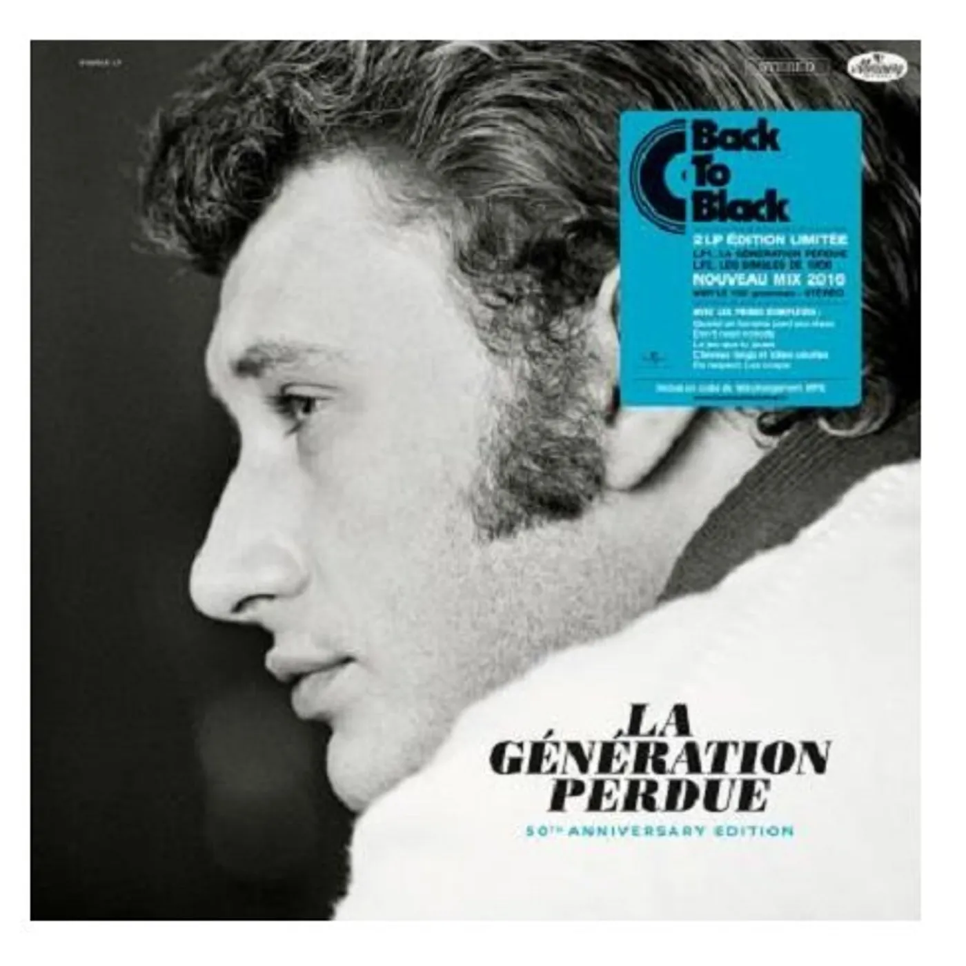 Johnny Hallyday La Generation Perdue Vinyl Record