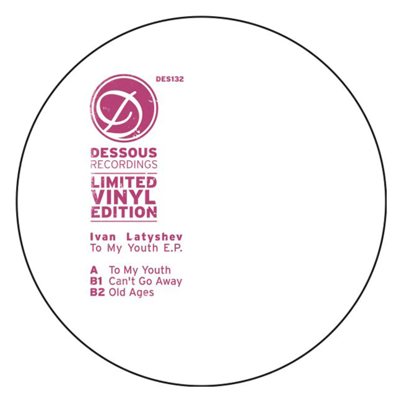 Ivan Latyshev TO MY YOUTH Vinyl Record