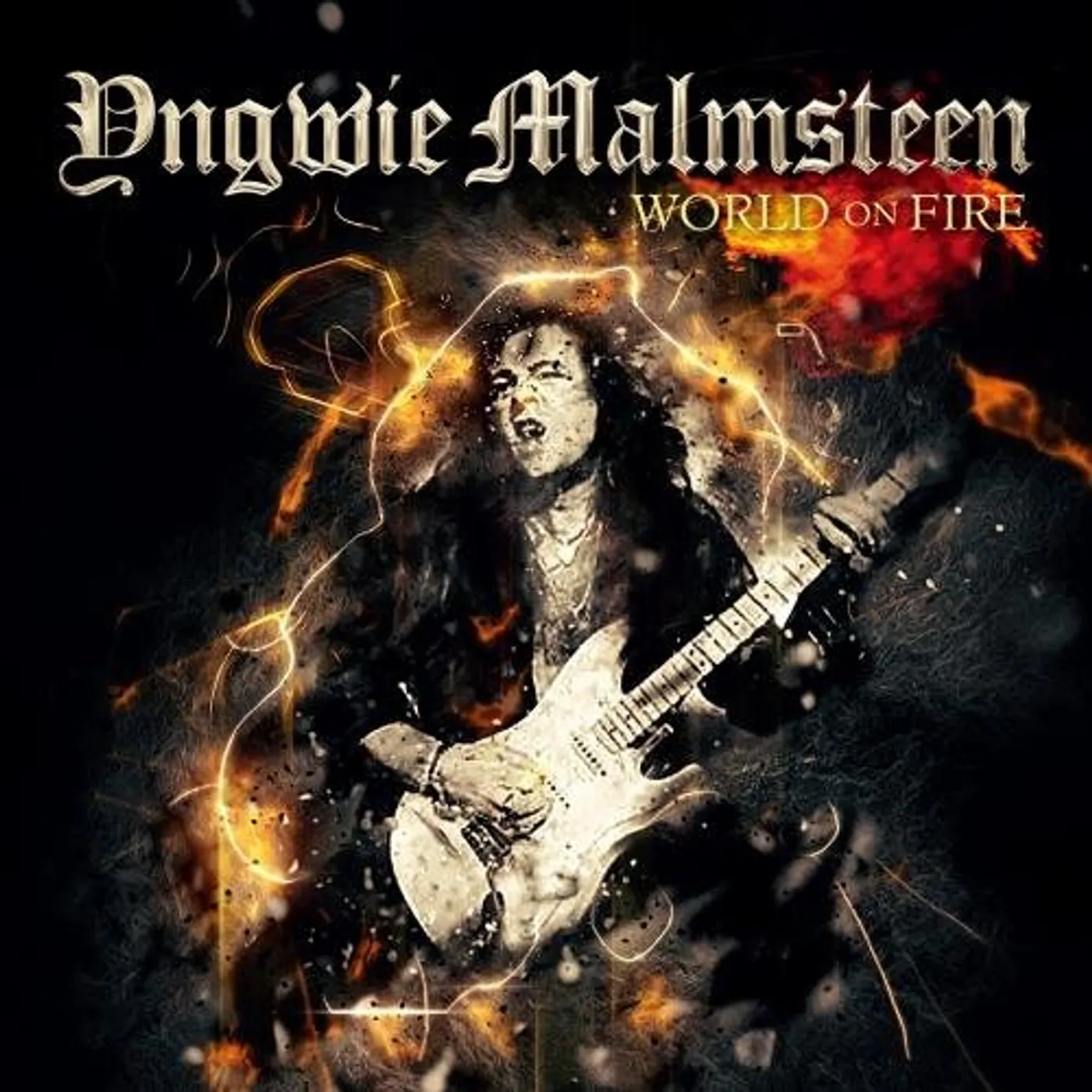 Yngwie Malmsteen WORLD ON FIRE CD