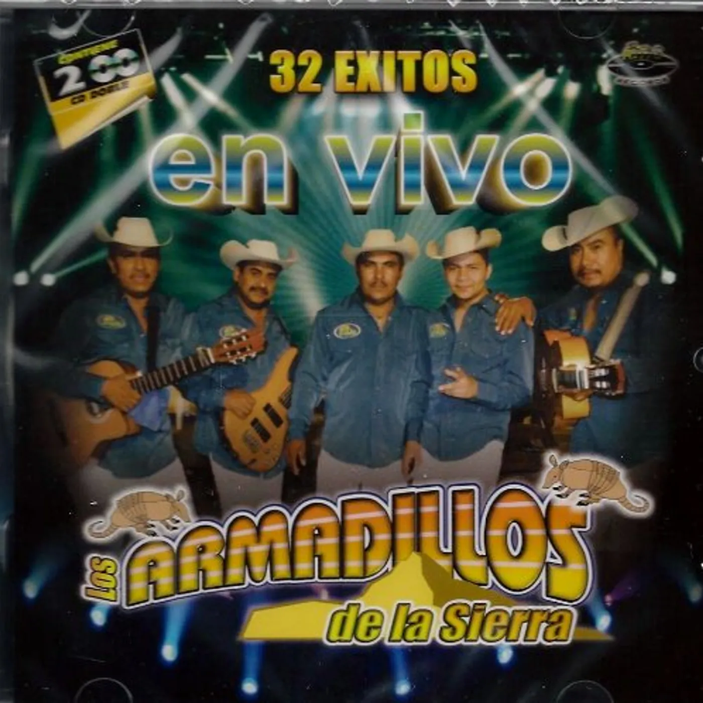 Los Armadillos de la Sierra EN VIVO CD