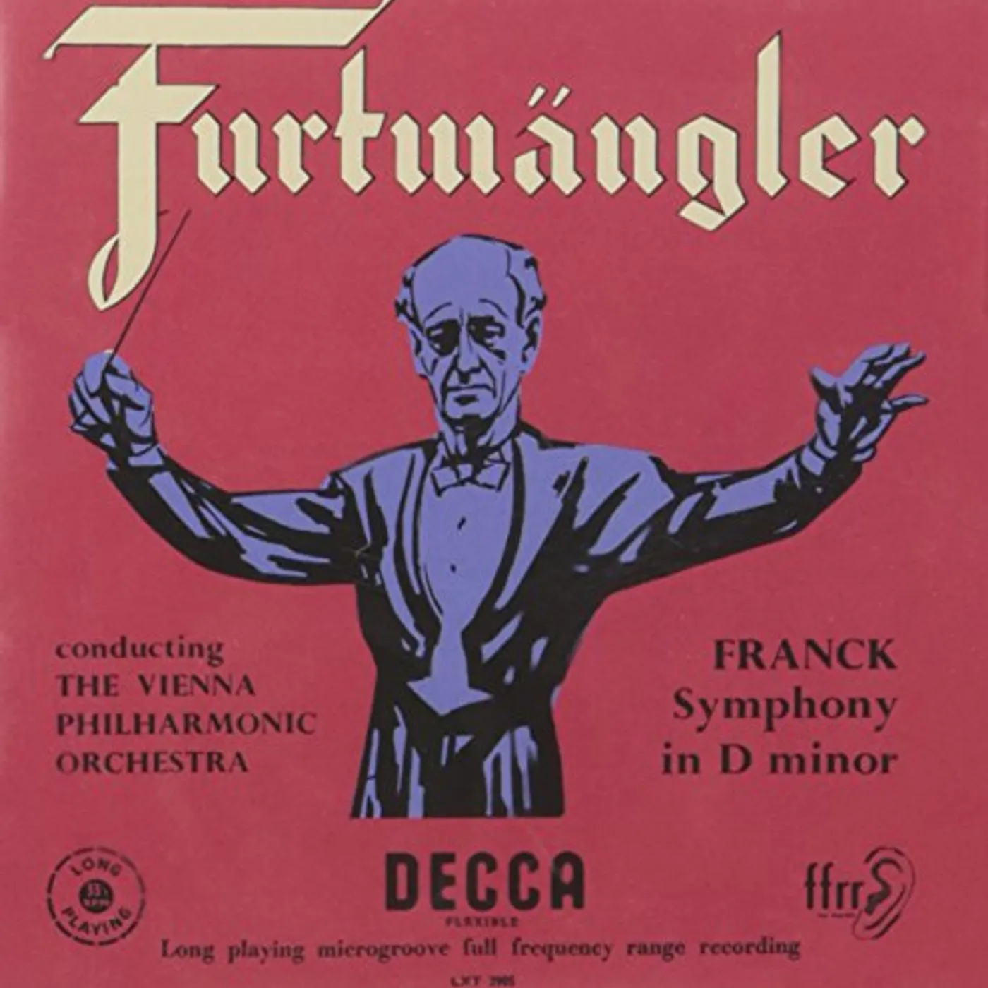 Wilhelm Furtwängler FRANCK: SYMPHONY IN D MINOR / BRAHMS CD