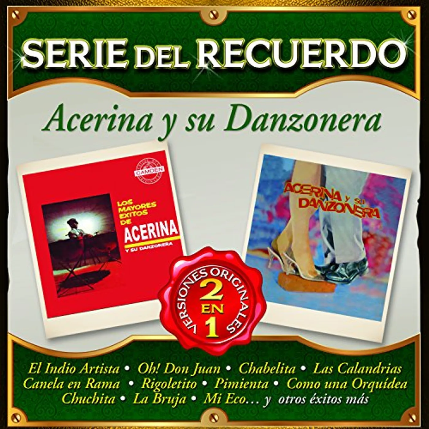 Acerina Y Su Danzonera SERIE DEL RECUERDO CD