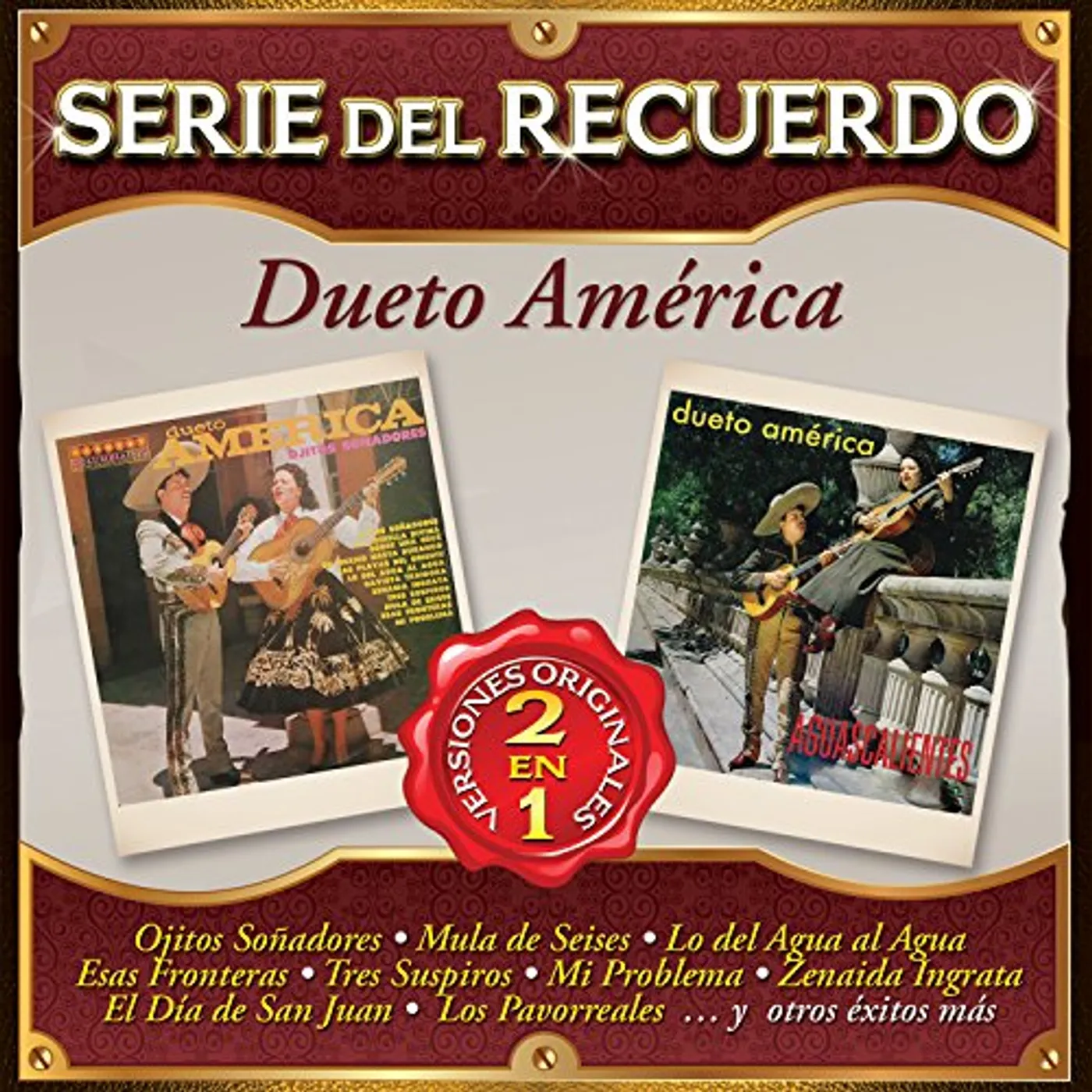 Dueto America SERIE DEL RECUERDO CD