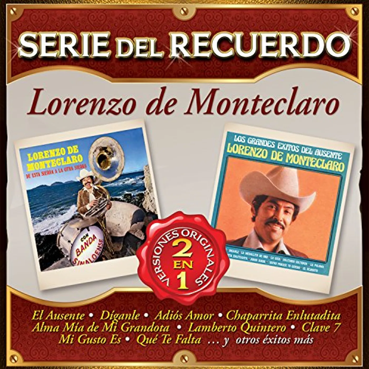 Lorenzo De Monteclaro SERIE DEL RECUERDO CD