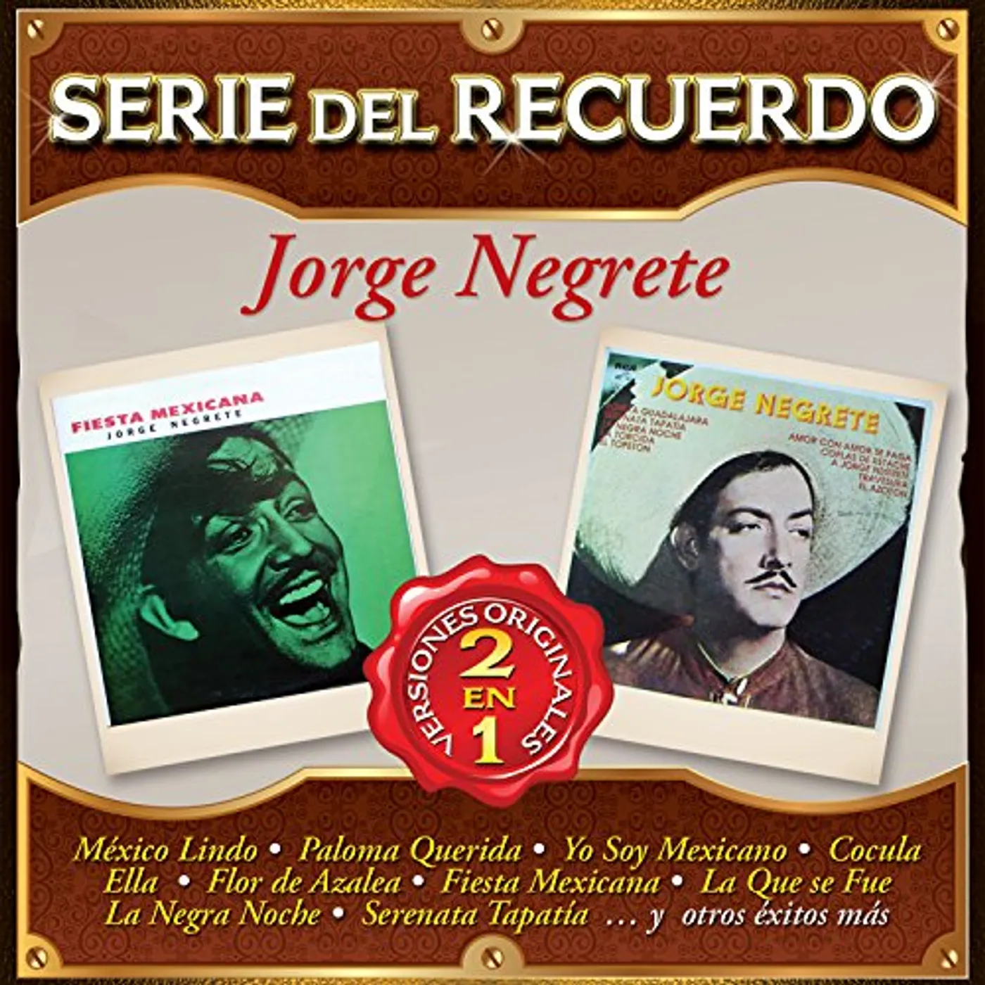 Jorge Negrete SERIE DEL RECUERDO CD