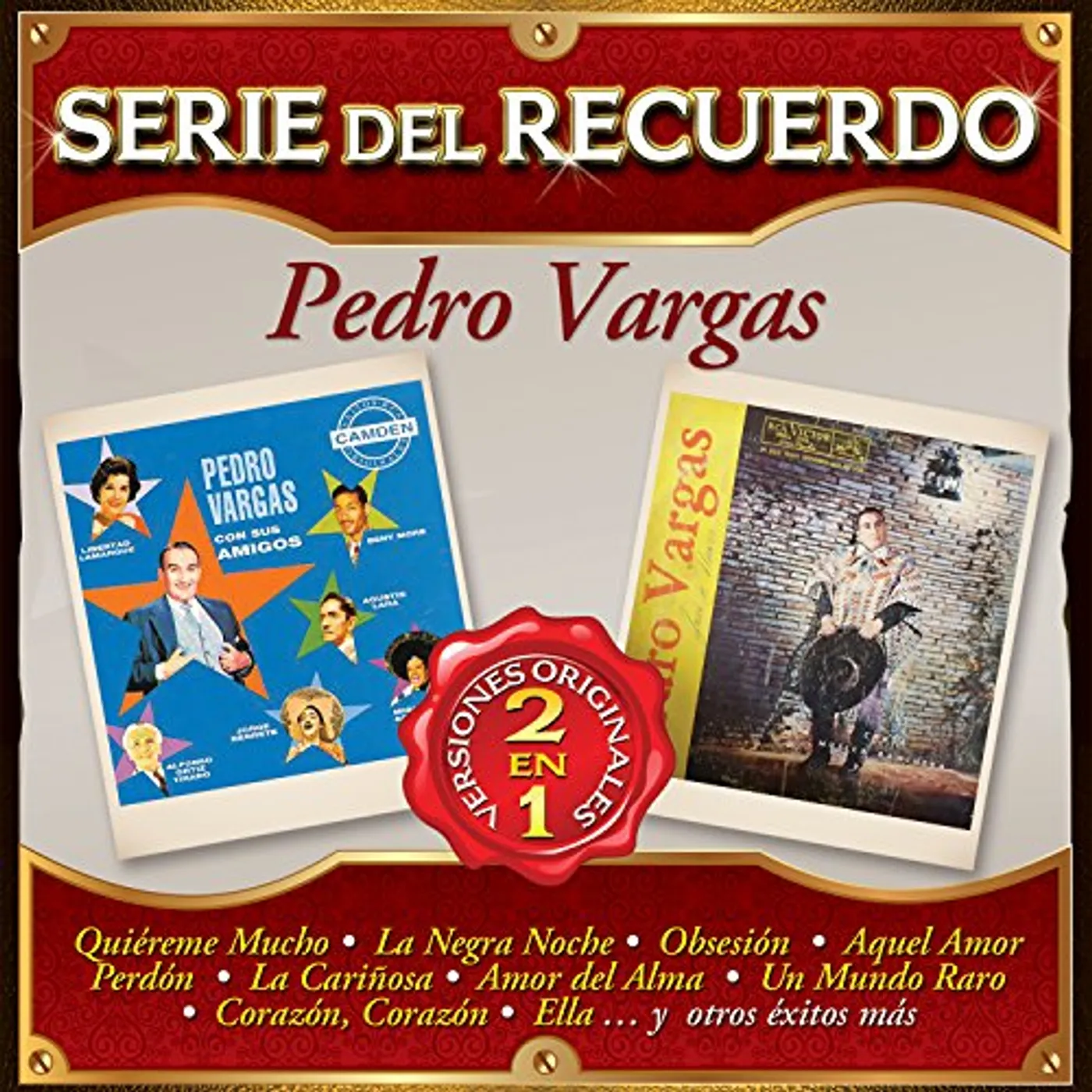 Pedro Vargas SERIE DEL RECUERDO CD