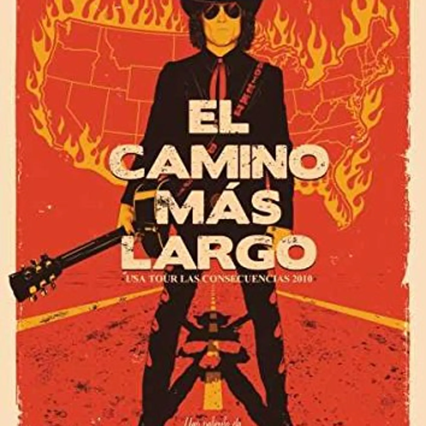 Bunbury EL CAMINO MAS LARGO: USA TOUR LAS CONCECUENCIAS 20 DVD