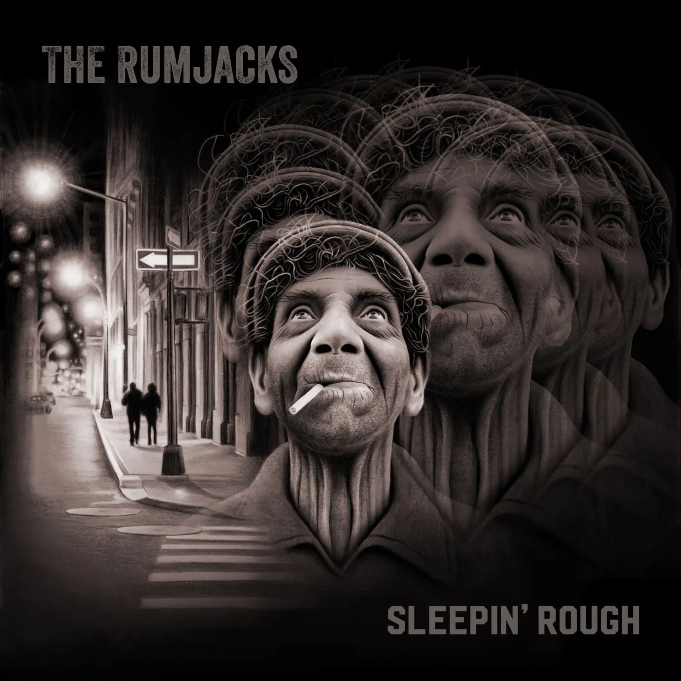 The Rumjacks SLEEPIN' ROUGH CD