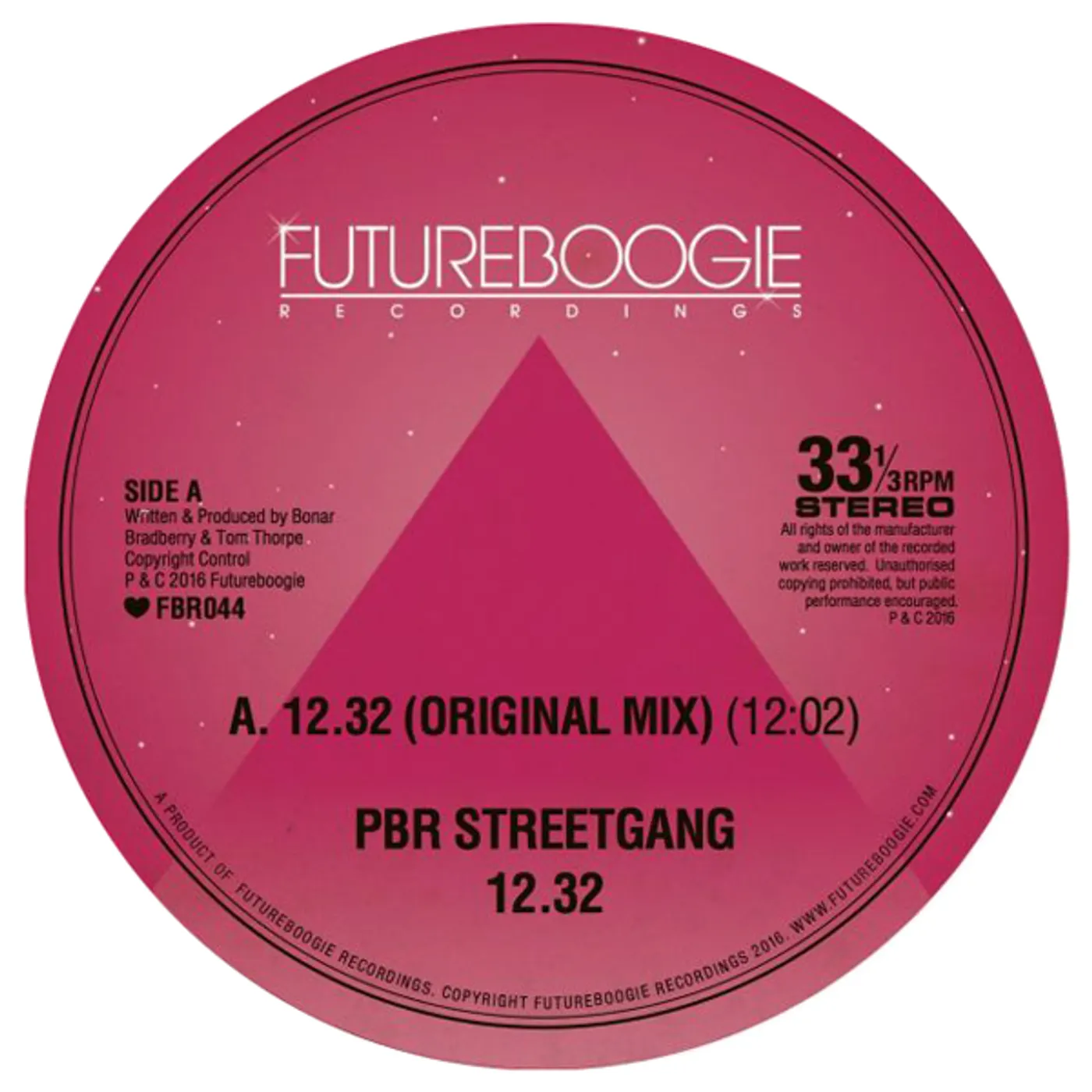 PBR Streetgang 12.32 Vinyl Record