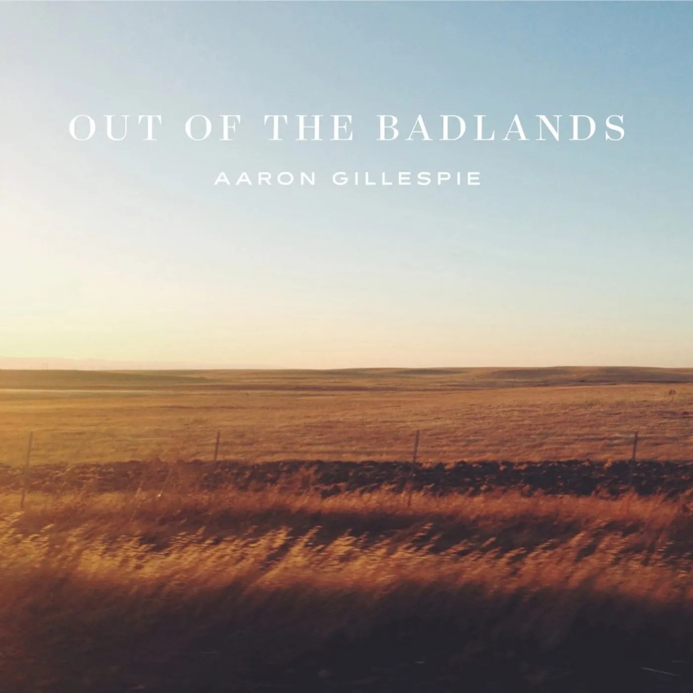 Aaron Gillespie OUT OF THE BADLANDS CD