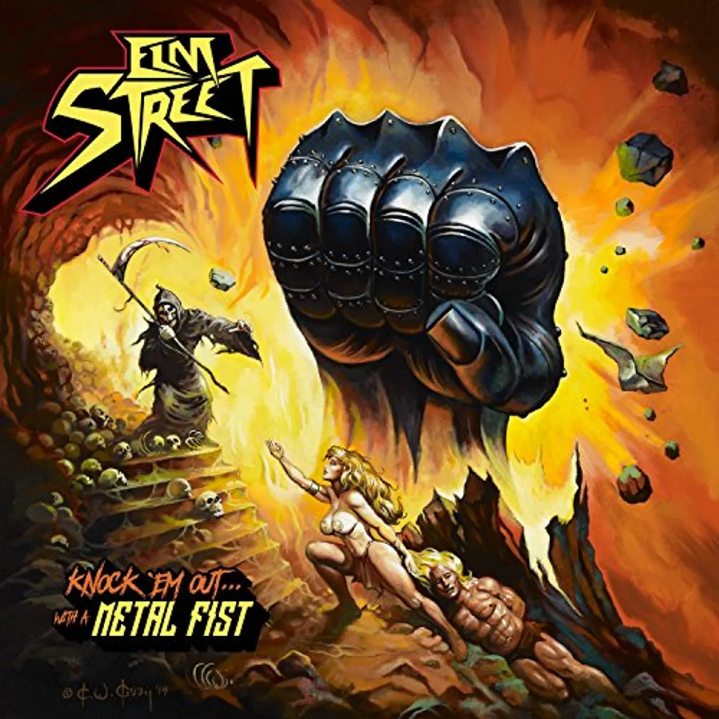 Elm Street KNOCK 'EM OUT: WITH A METAL FIST CD