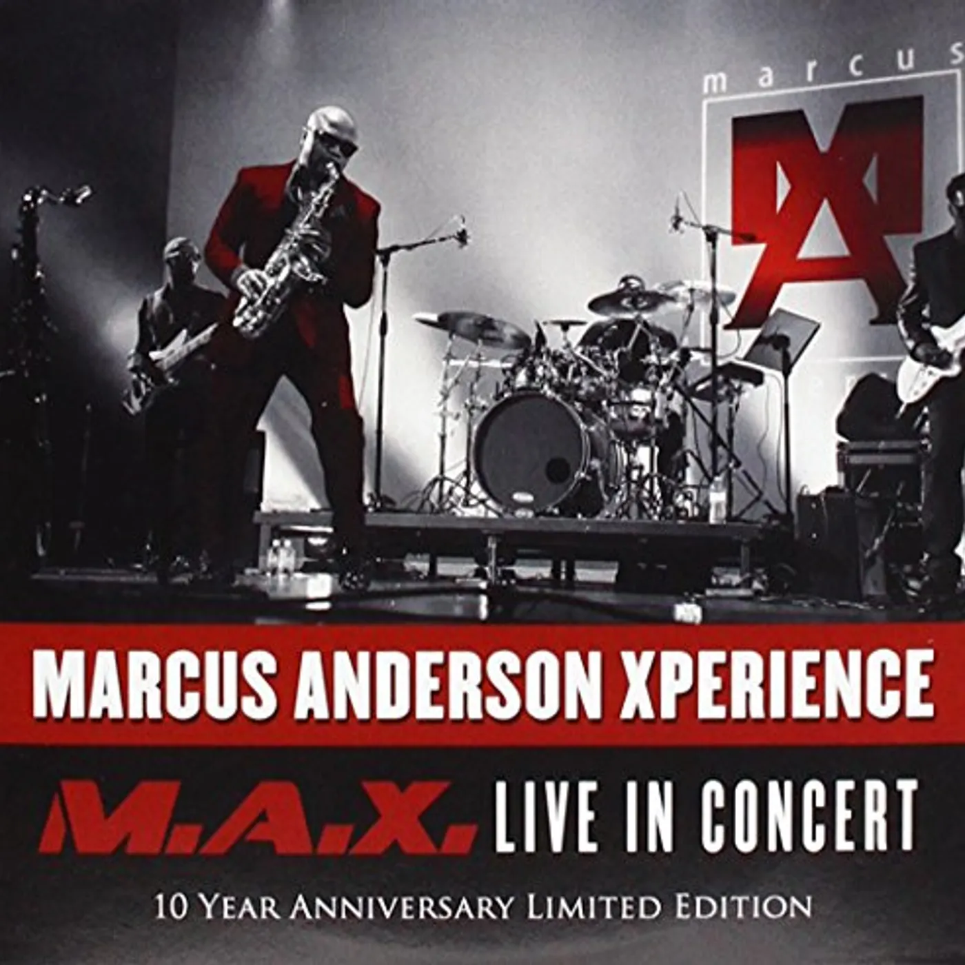Marcus Anderson MAX LIVE CD