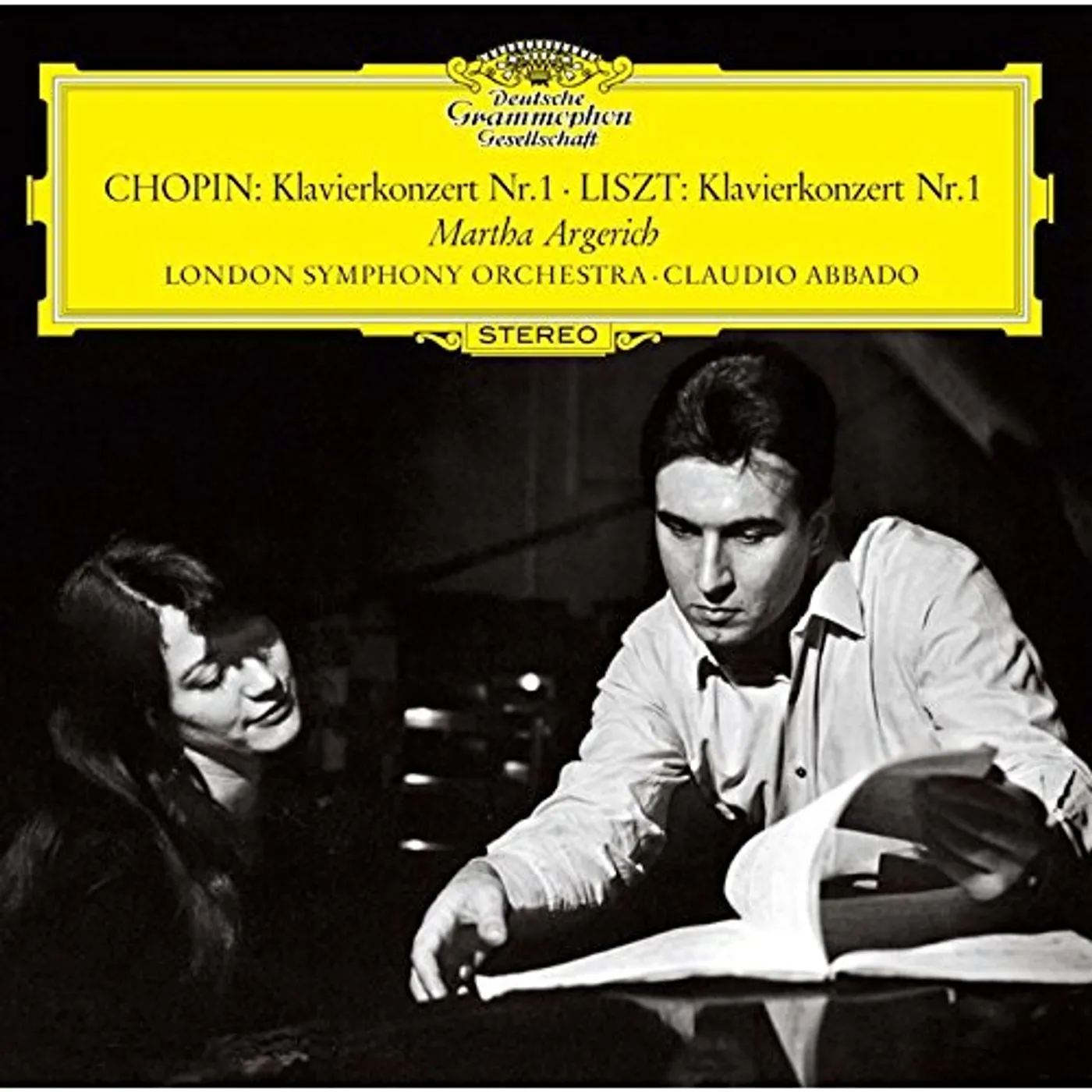 Martha Argerich CHOPIN & LISZT: PIANO CONCERTO 1 CD