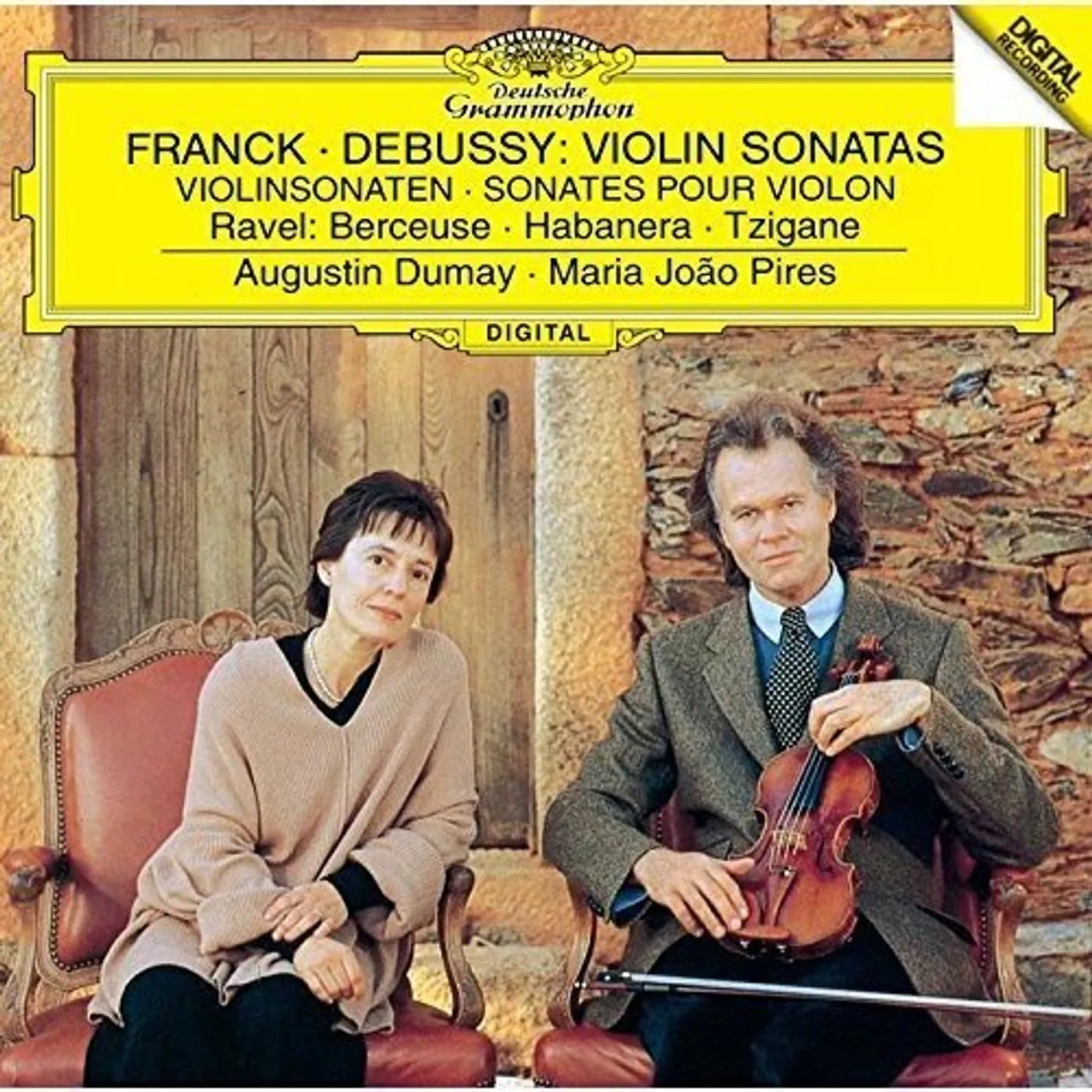 Augustin Dumay FRANCK / DEBUSSY: VIOLIN SONATAS CD