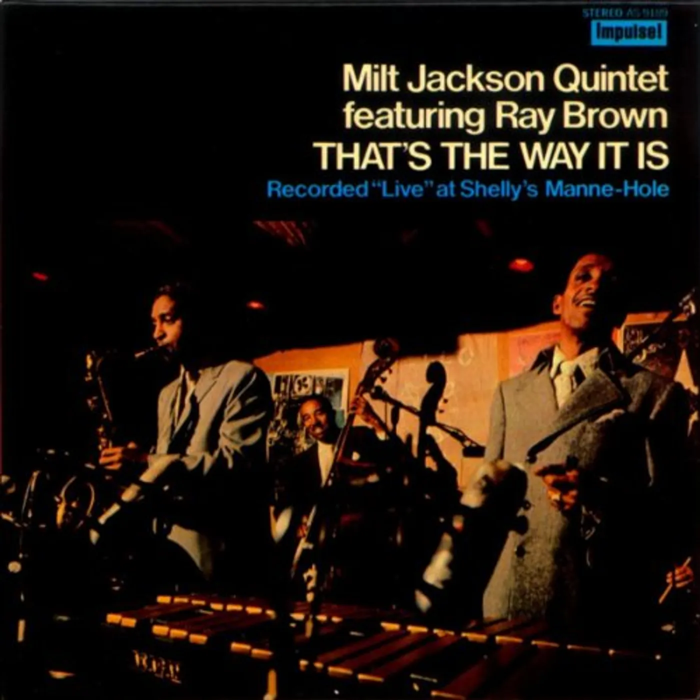 Milt Jackson THAT'S THE WAY IT IS CD
