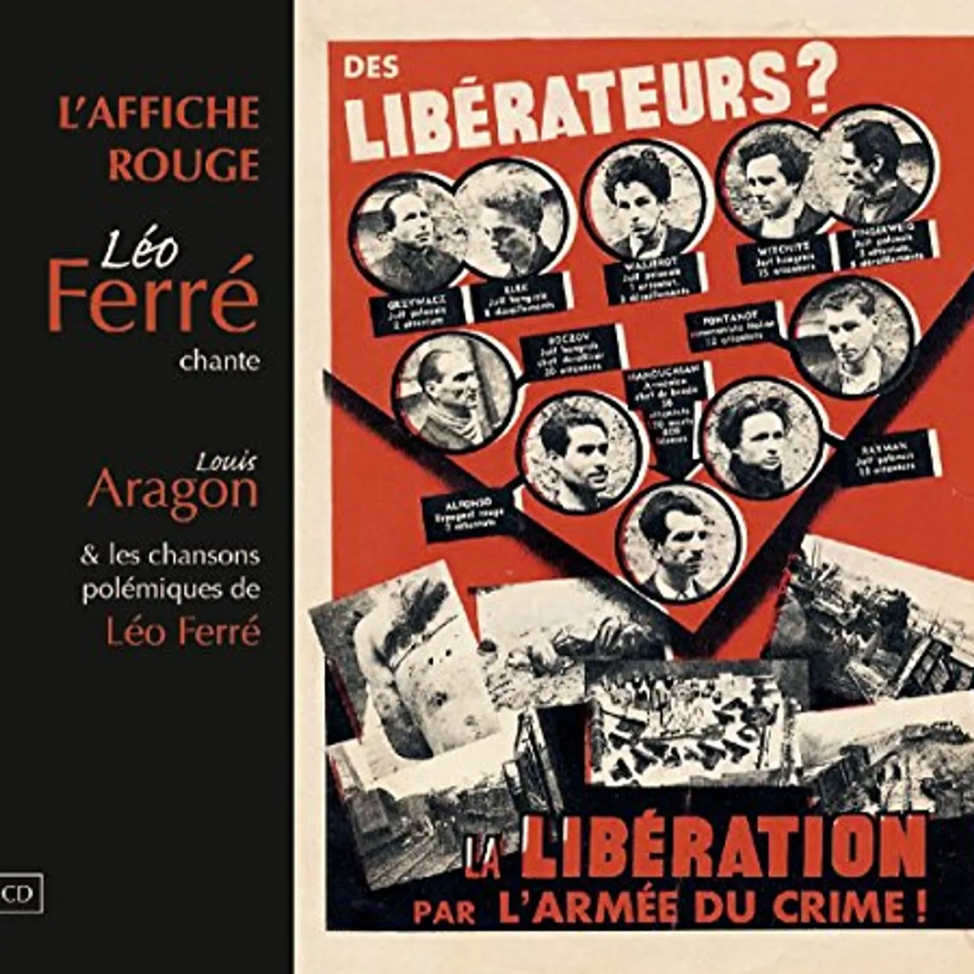 Léo Ferré L'AFFICHE ROUGE CD