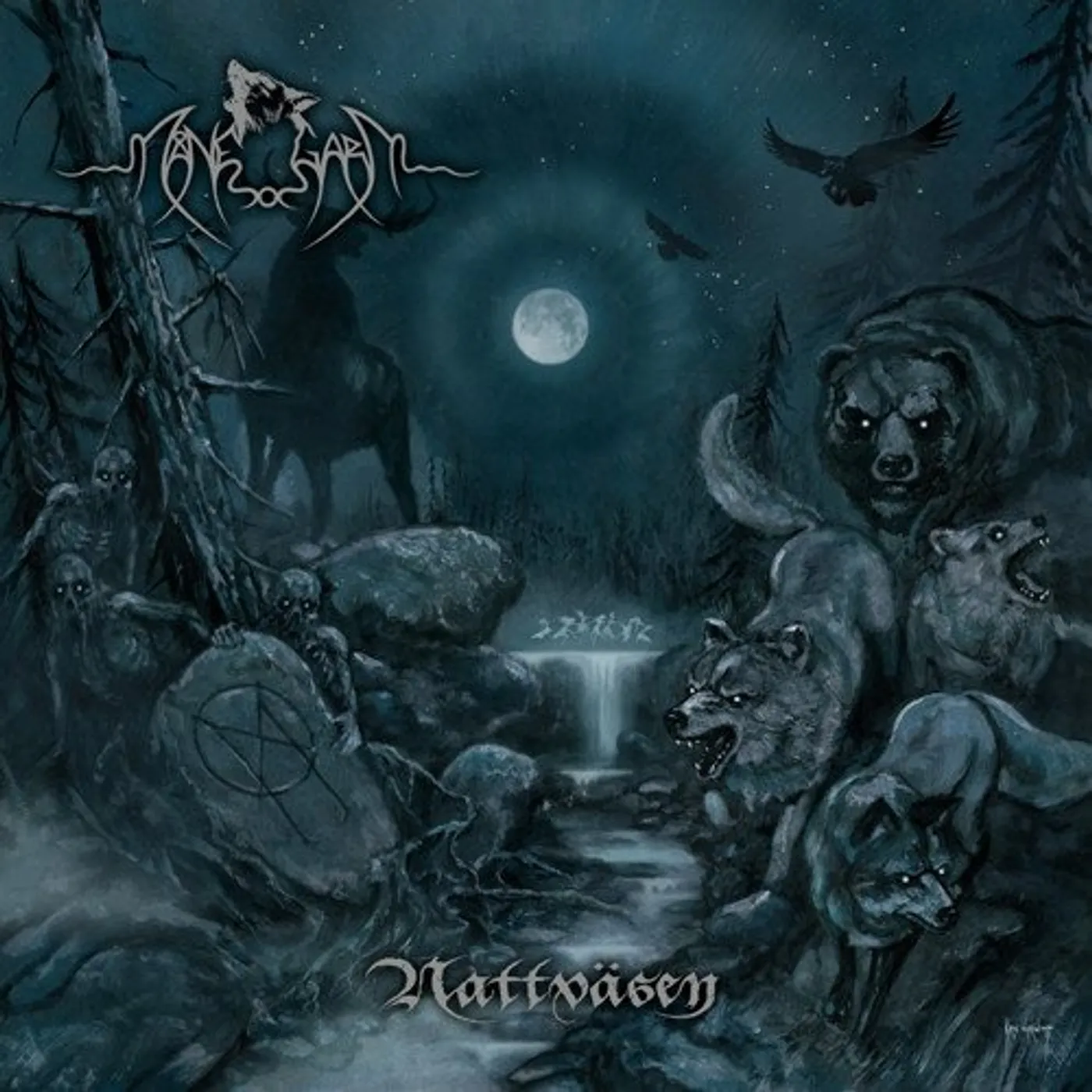 Månegarm NATTVASEN (T-SHIRT M) CD