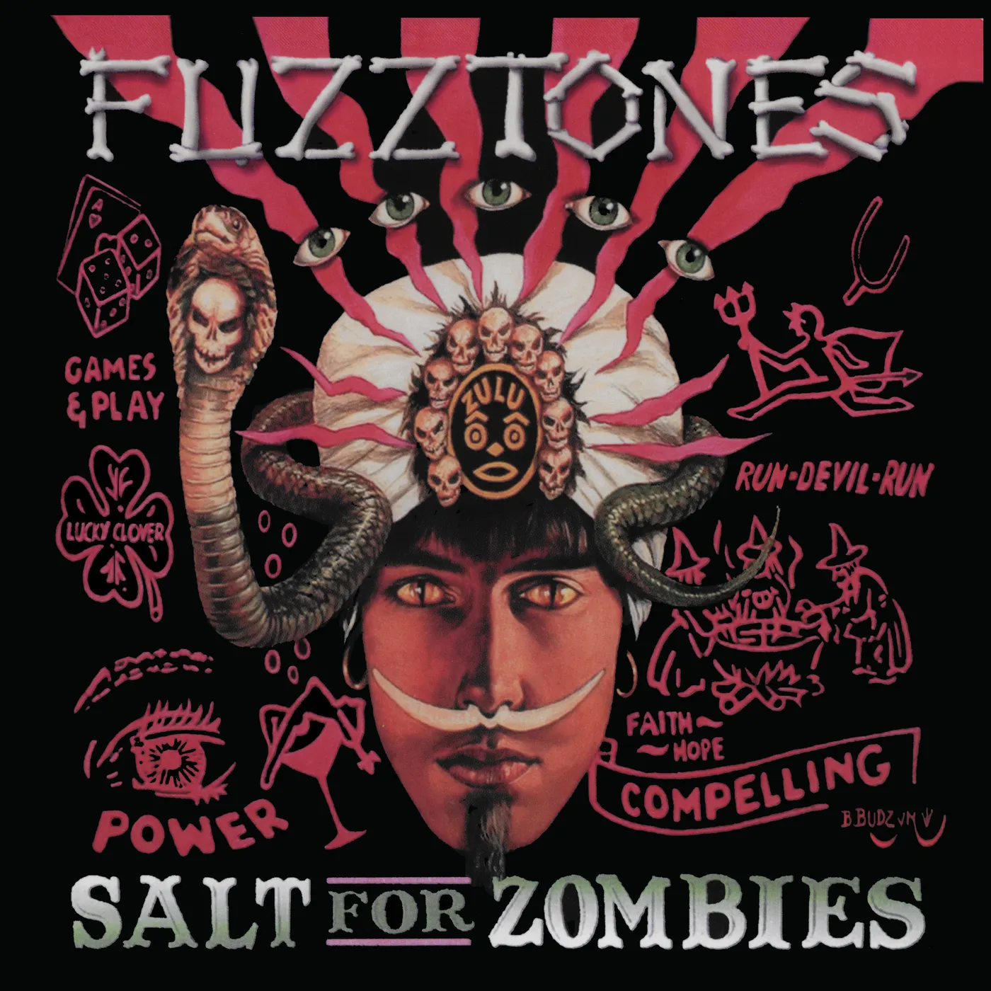 The Fuzztones SALT FOR ZOMBIES CD