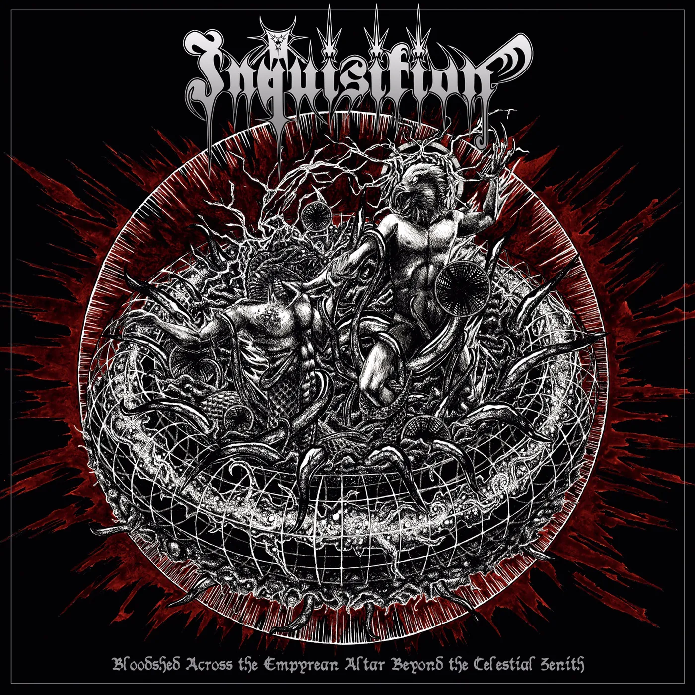 Inquisition BLOODSHED ACROSS THE EMPYREAN ALTAR BEYOND THE CD