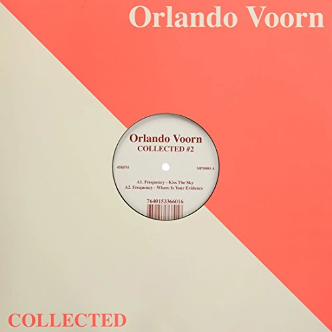 Orlando Voorn COLLECTED #2 Vinyl Record