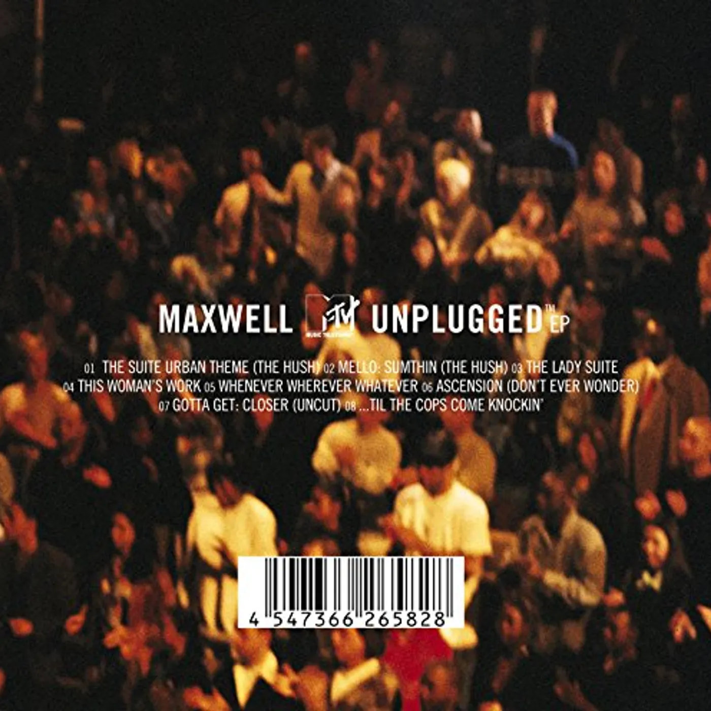 Maxwell MTV UNPLUGGED CD