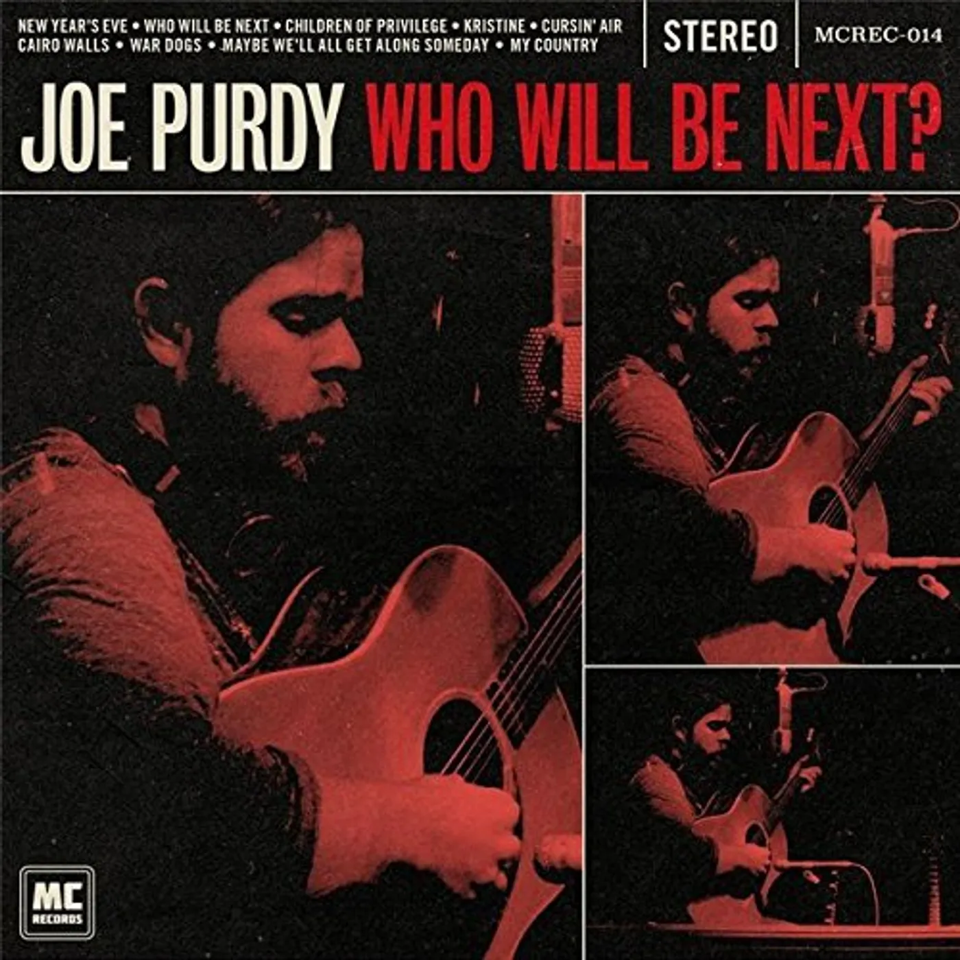 Joe Purdy WHO WILL BE NEXT CD