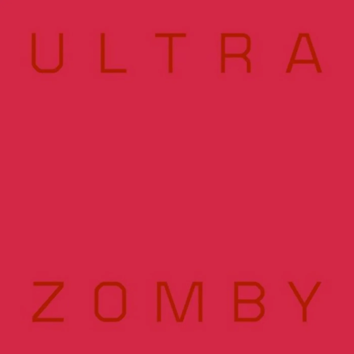 Zomby Ultra Vinyl Record