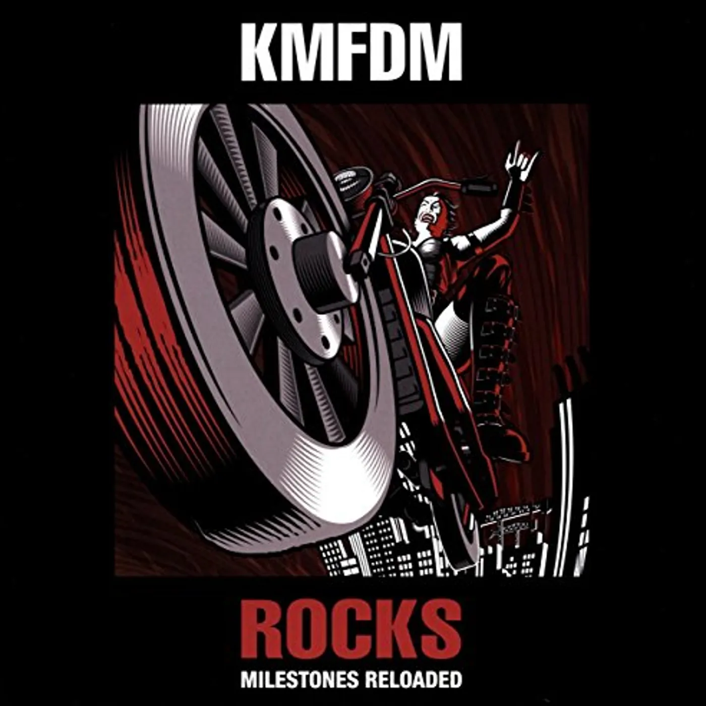 KMFDM ROCKS-MILESTONES RELOADED Vinyl Record