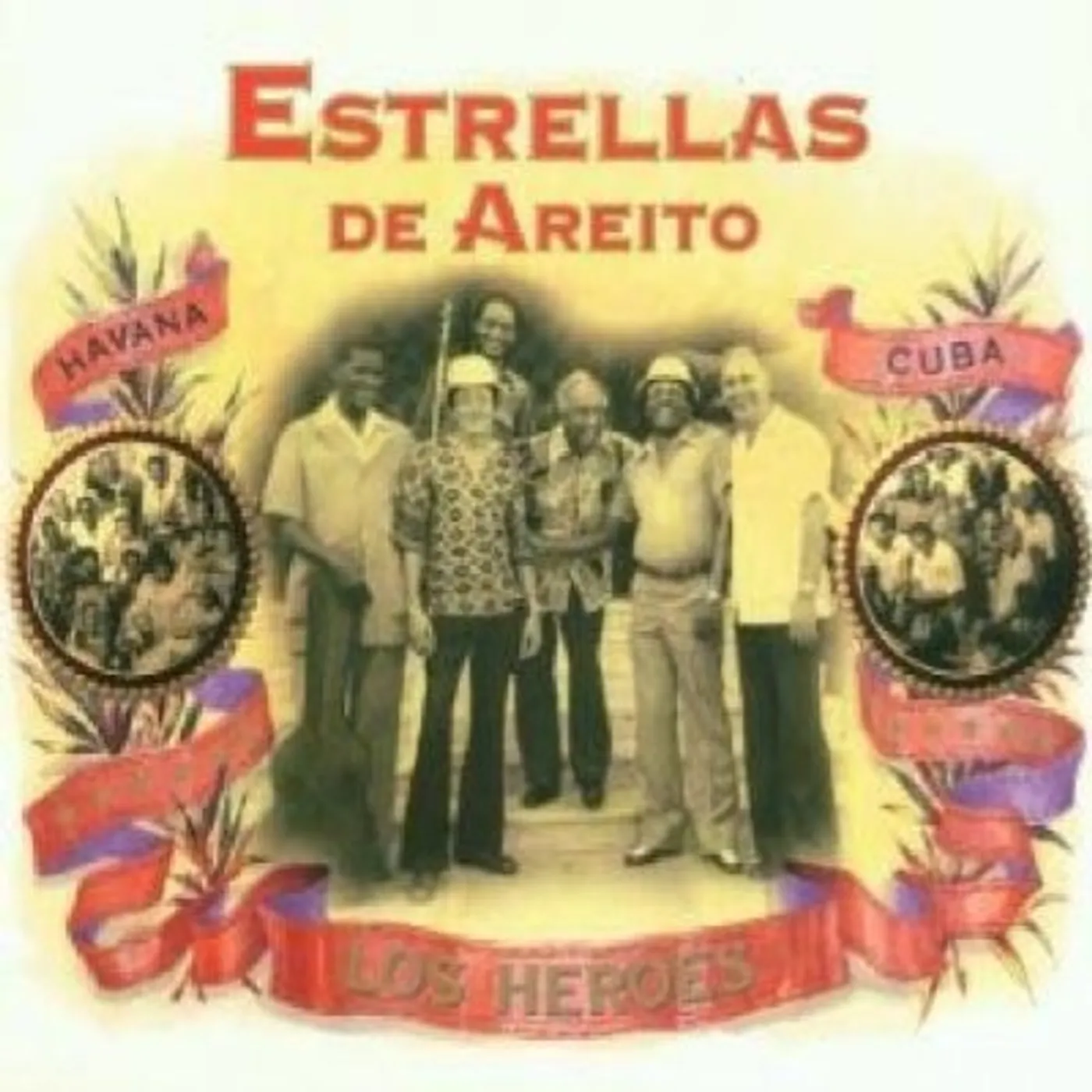 Estrellas de Areito LOS HEROES CD