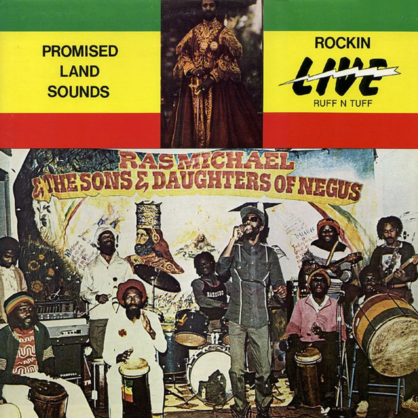Ras Michael PROMISED LAND SOUNDS Vinyl Record